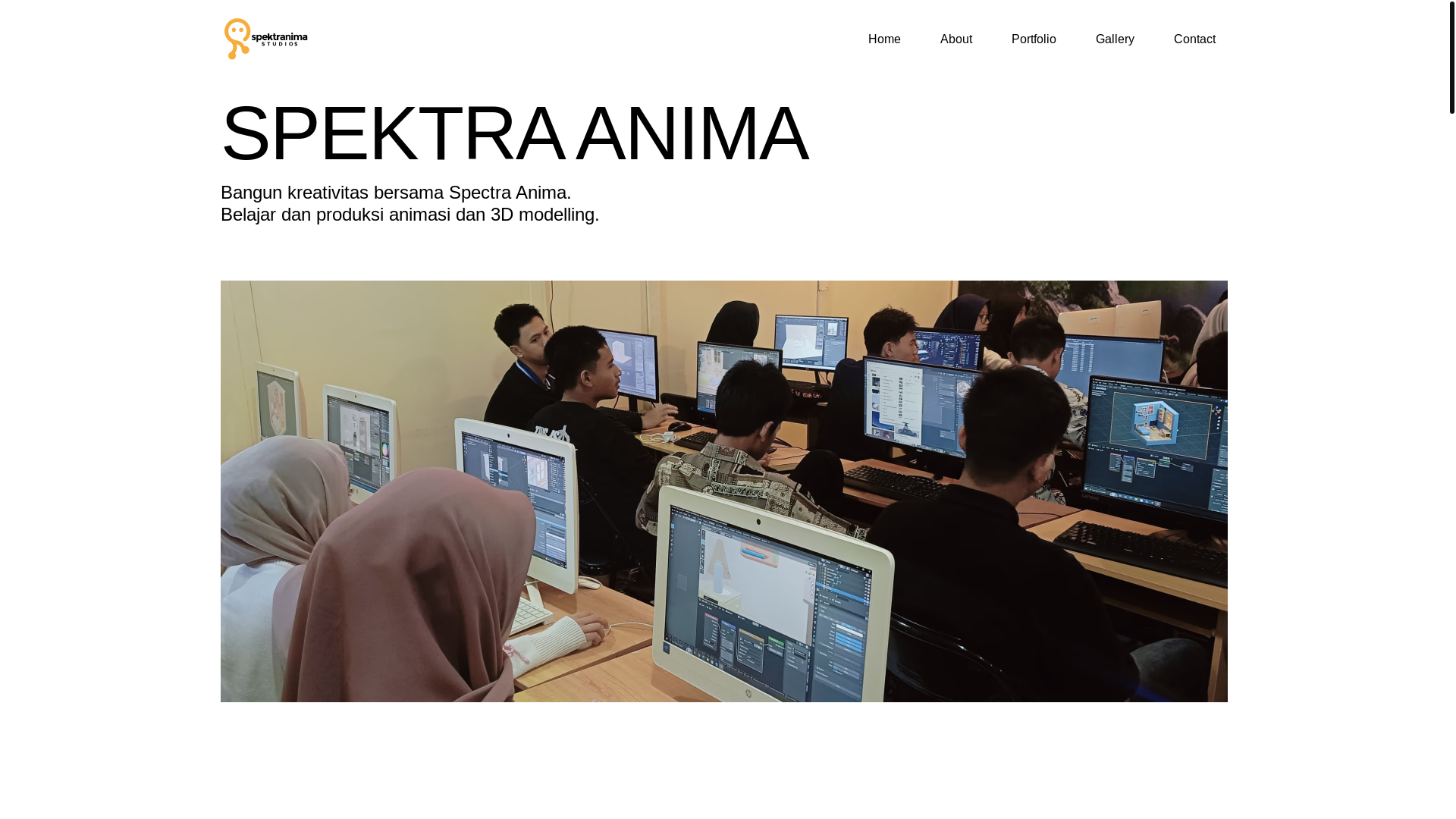 website screenshot of https://spektranima.com/