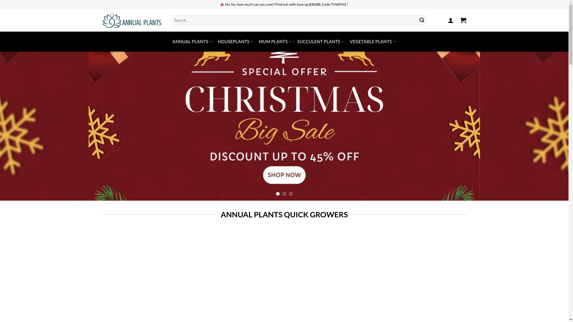 website screenshot of http://annualsplantssale.com/