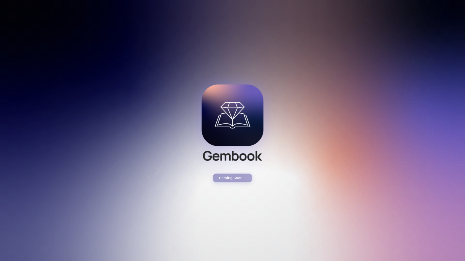 website screenshot of https://gembook.ai/