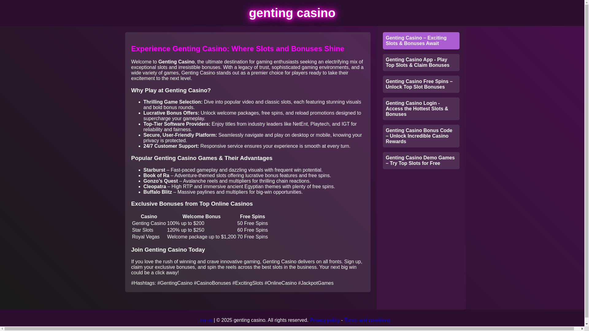 website screenshot of https://genting-casinokwo.pages.dev/