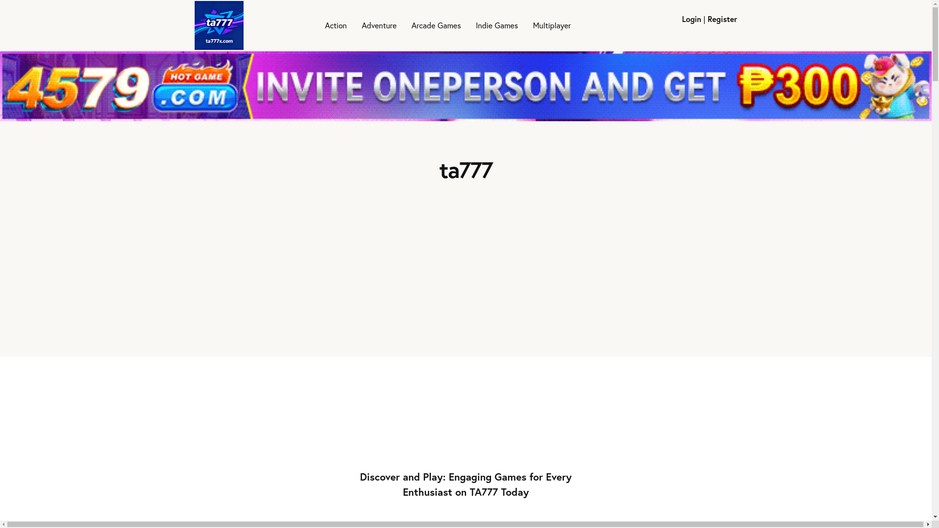 website screenshot of https://ta777x.com/