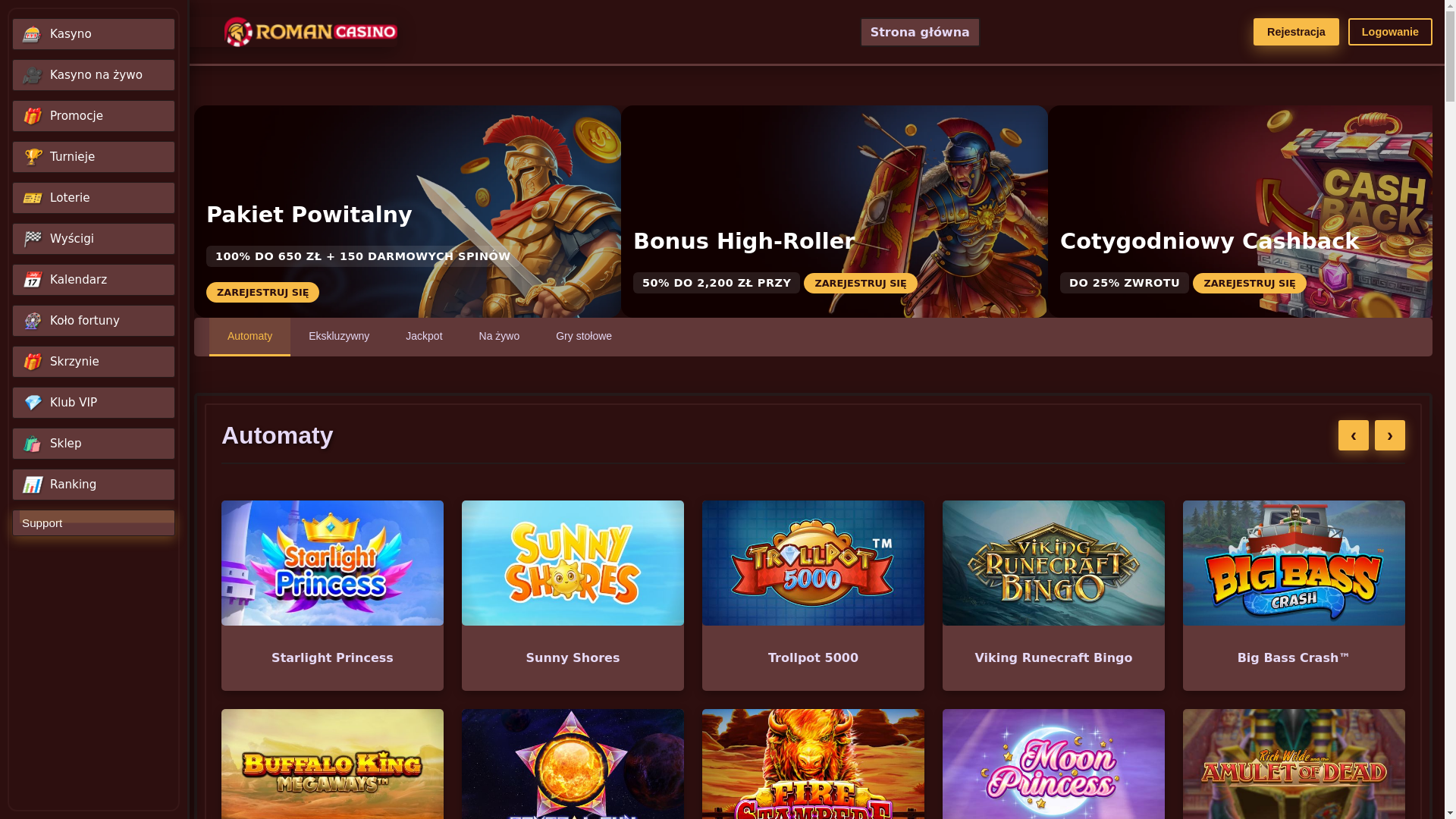 website screenshot of https://romancasino-pl-com.pages.dev/