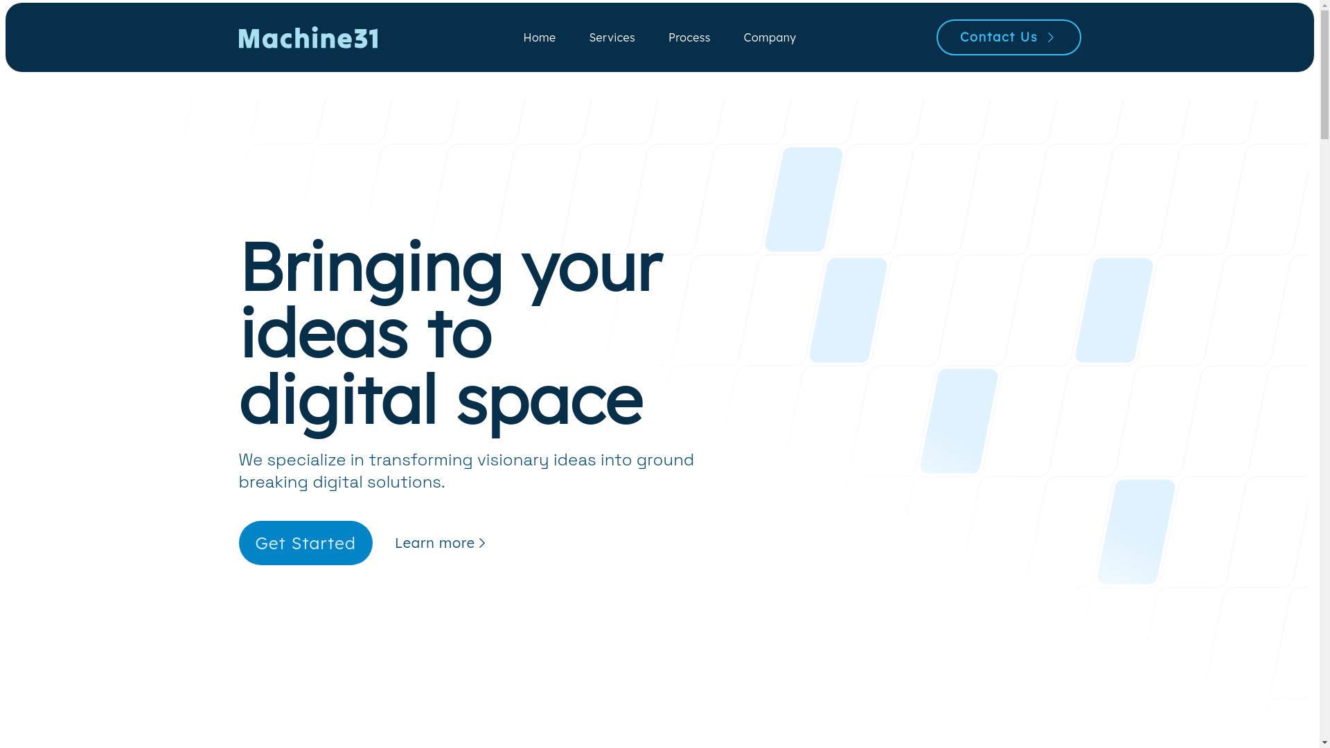 website screenshot of https://machine31-website.pages.dev/