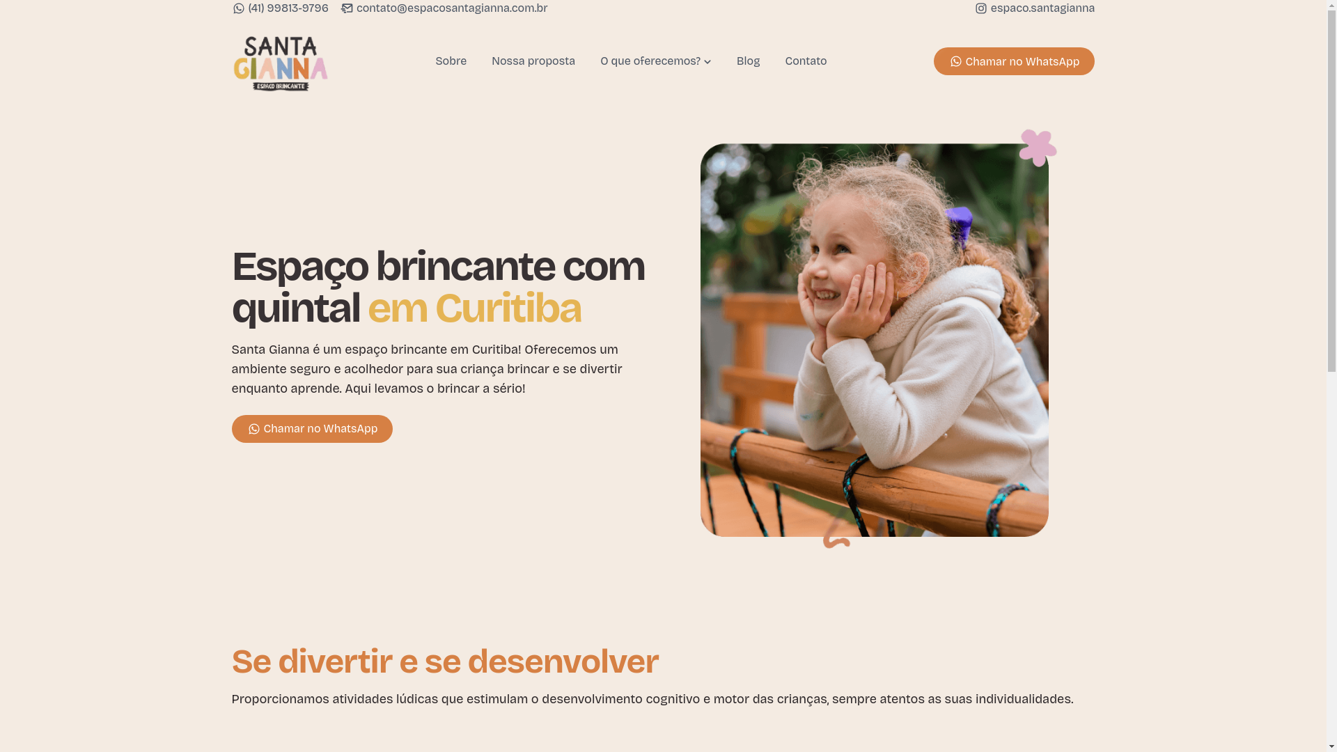 website screenshot of https://santa-gianna.pages.dev/