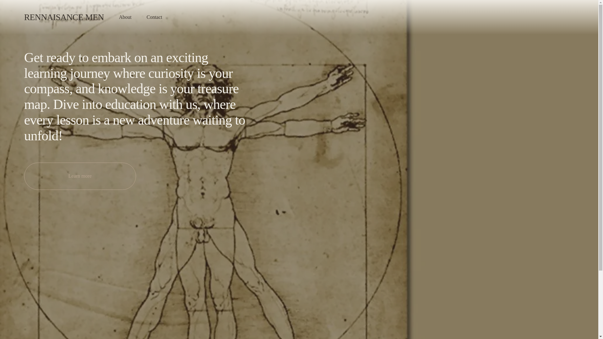 website screenshot of https://rennaisancemen.com/