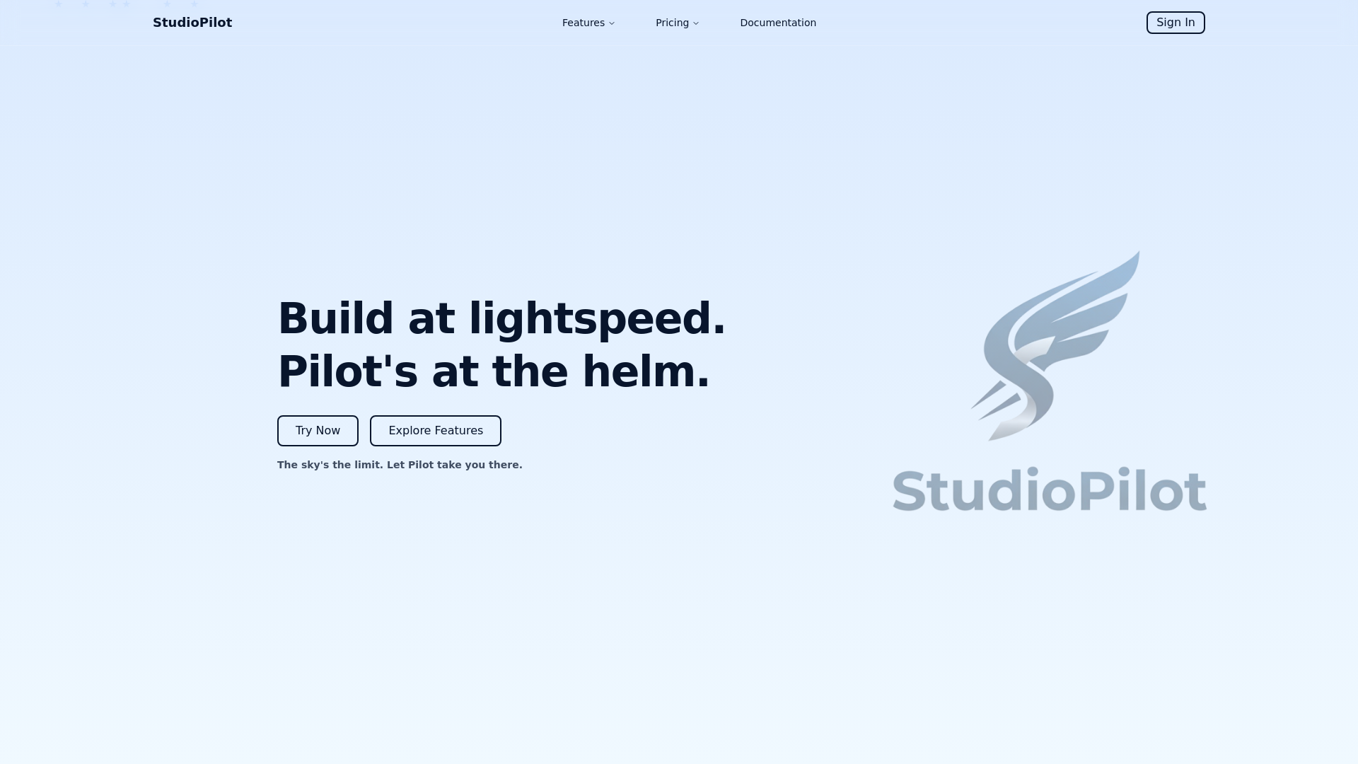 website screenshot of https://spilot.pages.dev/