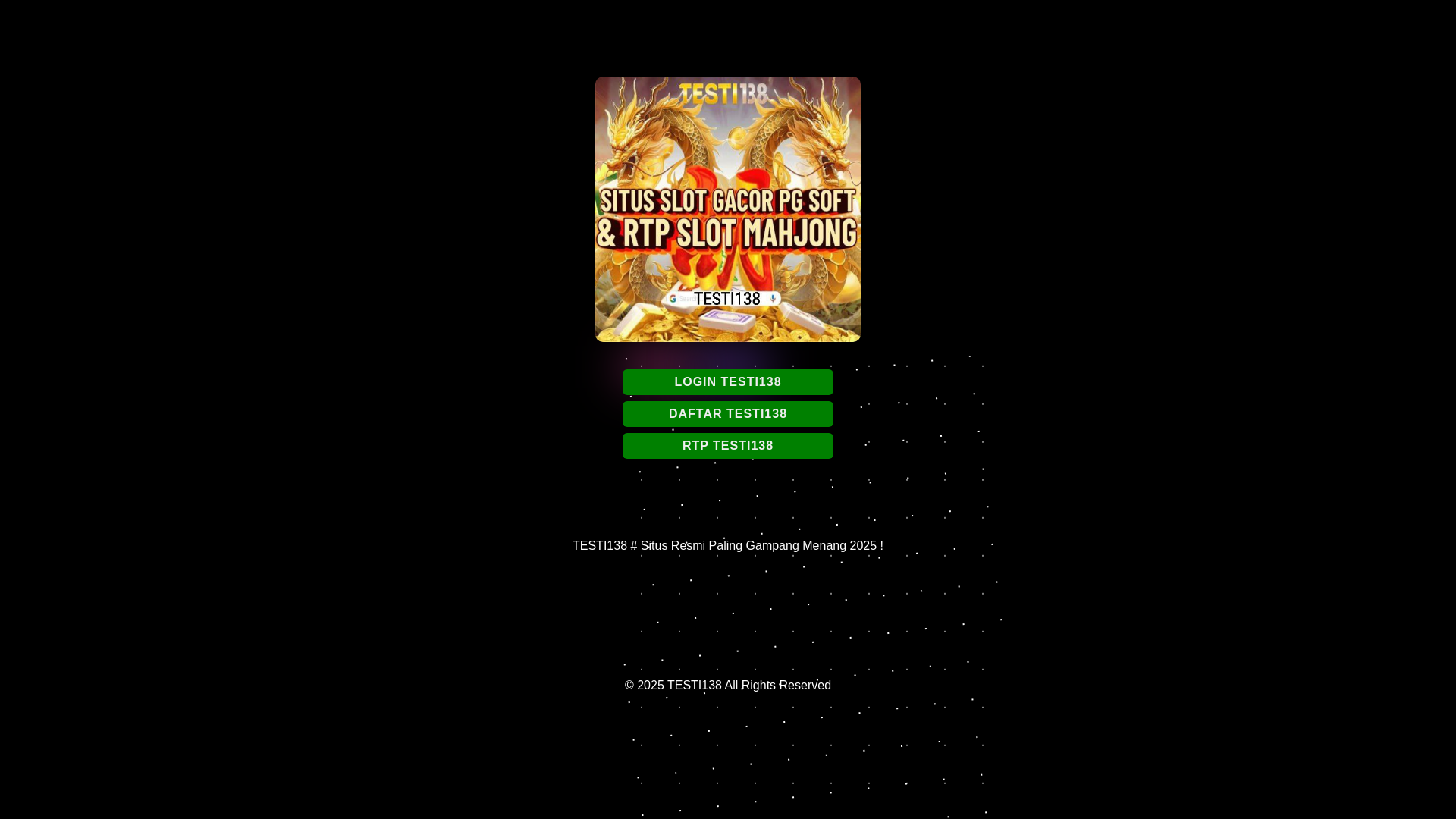 website screenshot of https://testi138ampteam.com/