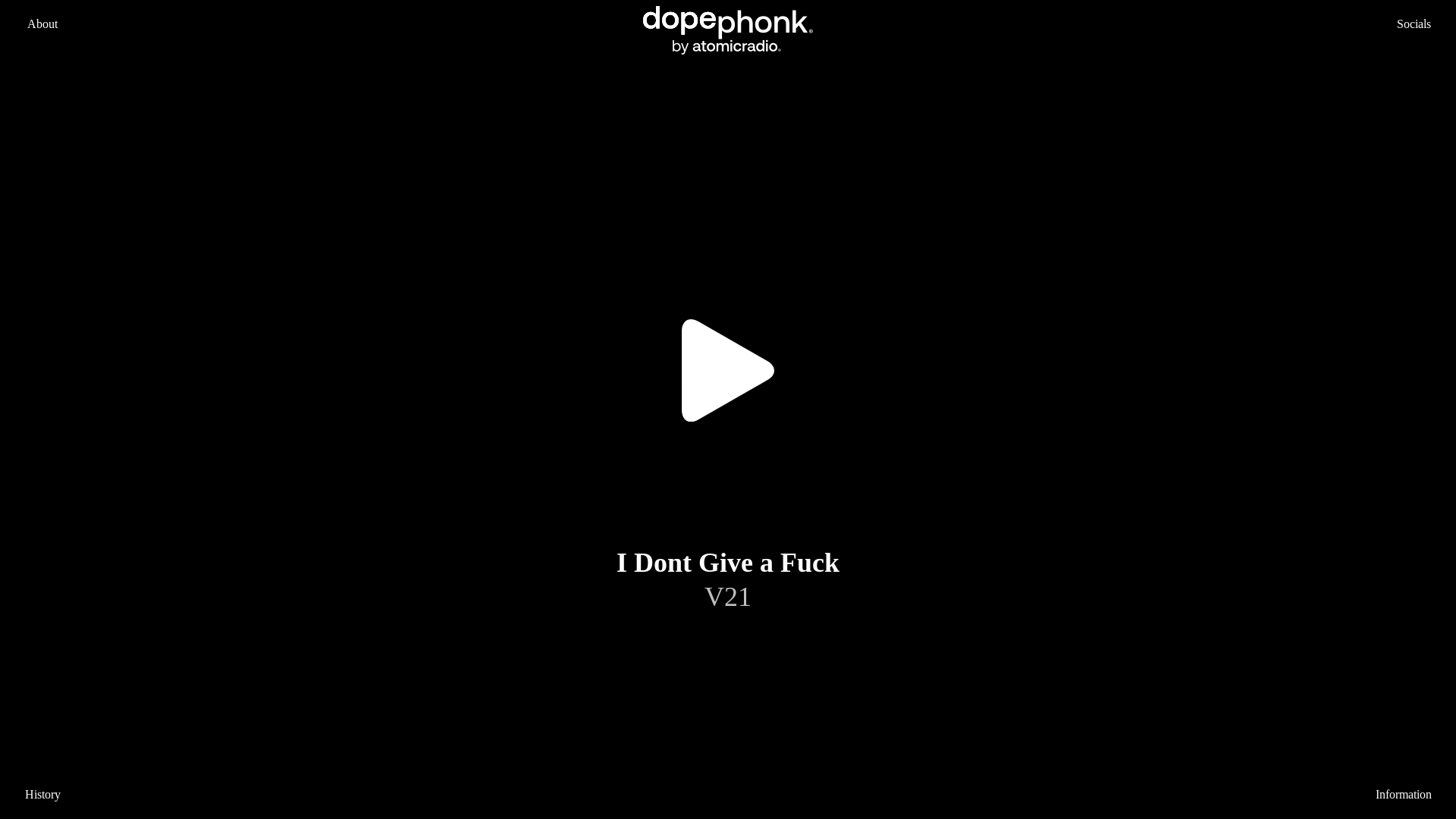 website screenshot of https://dopephonk.pages.dev/