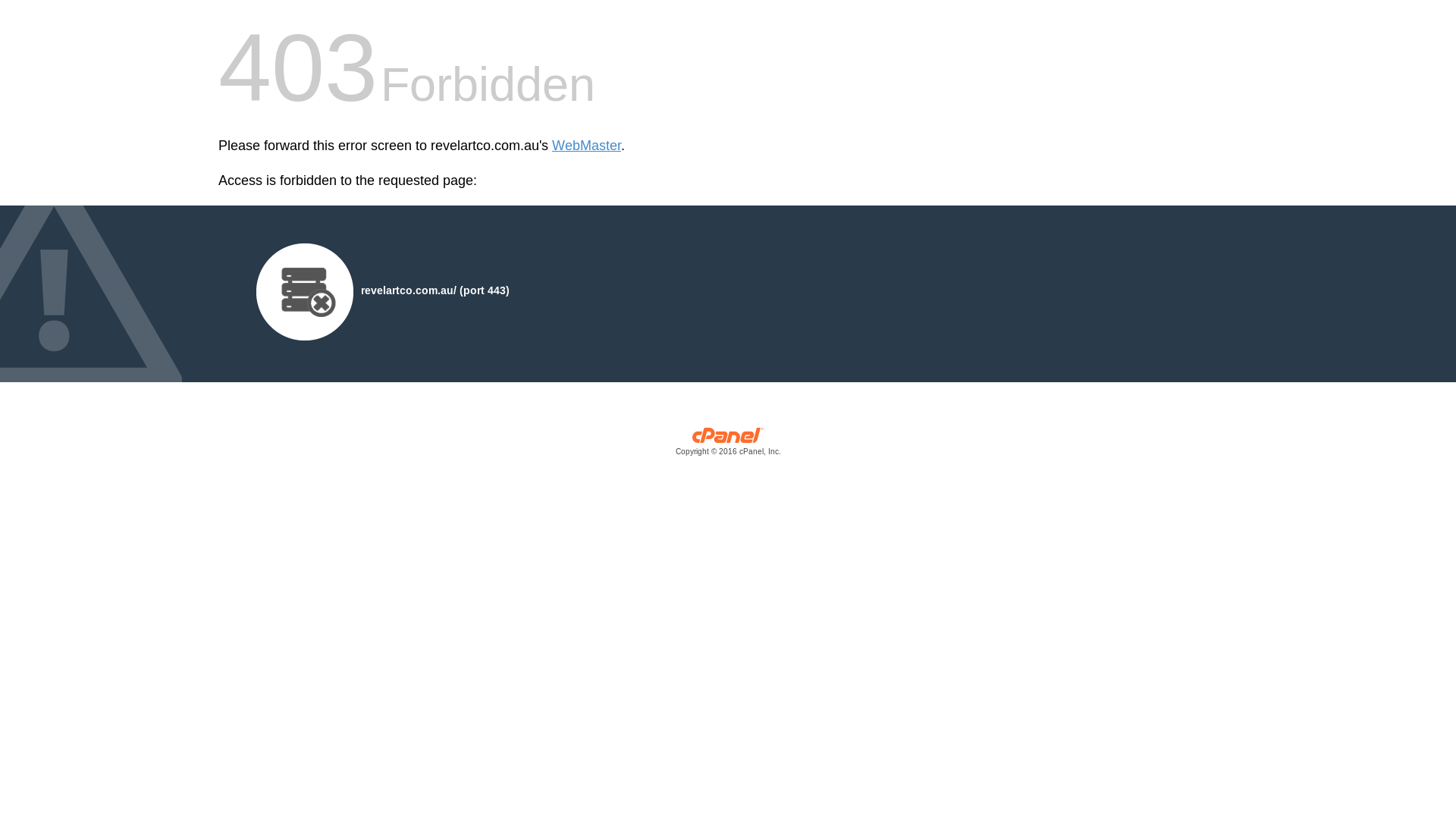 website screenshot of https://revelartco.com.au/