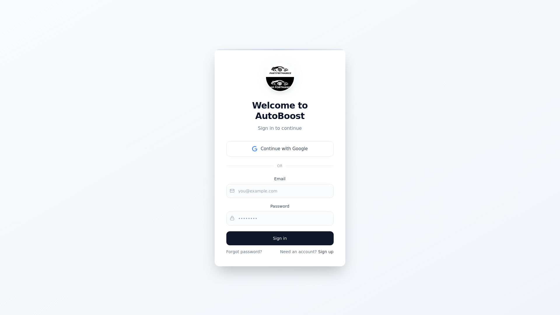 website screenshot of https://autoboost.uk/