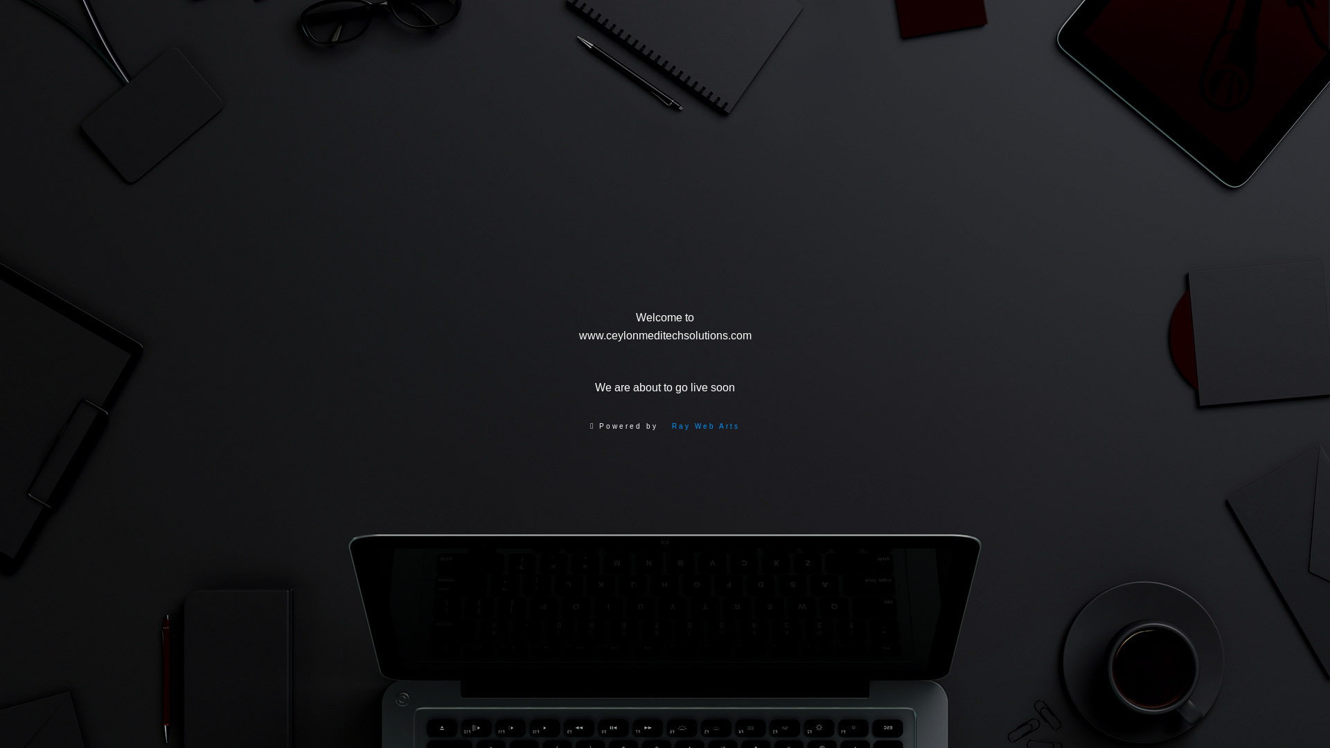 website screenshot of https://ceylonmeditechsolutions.com/