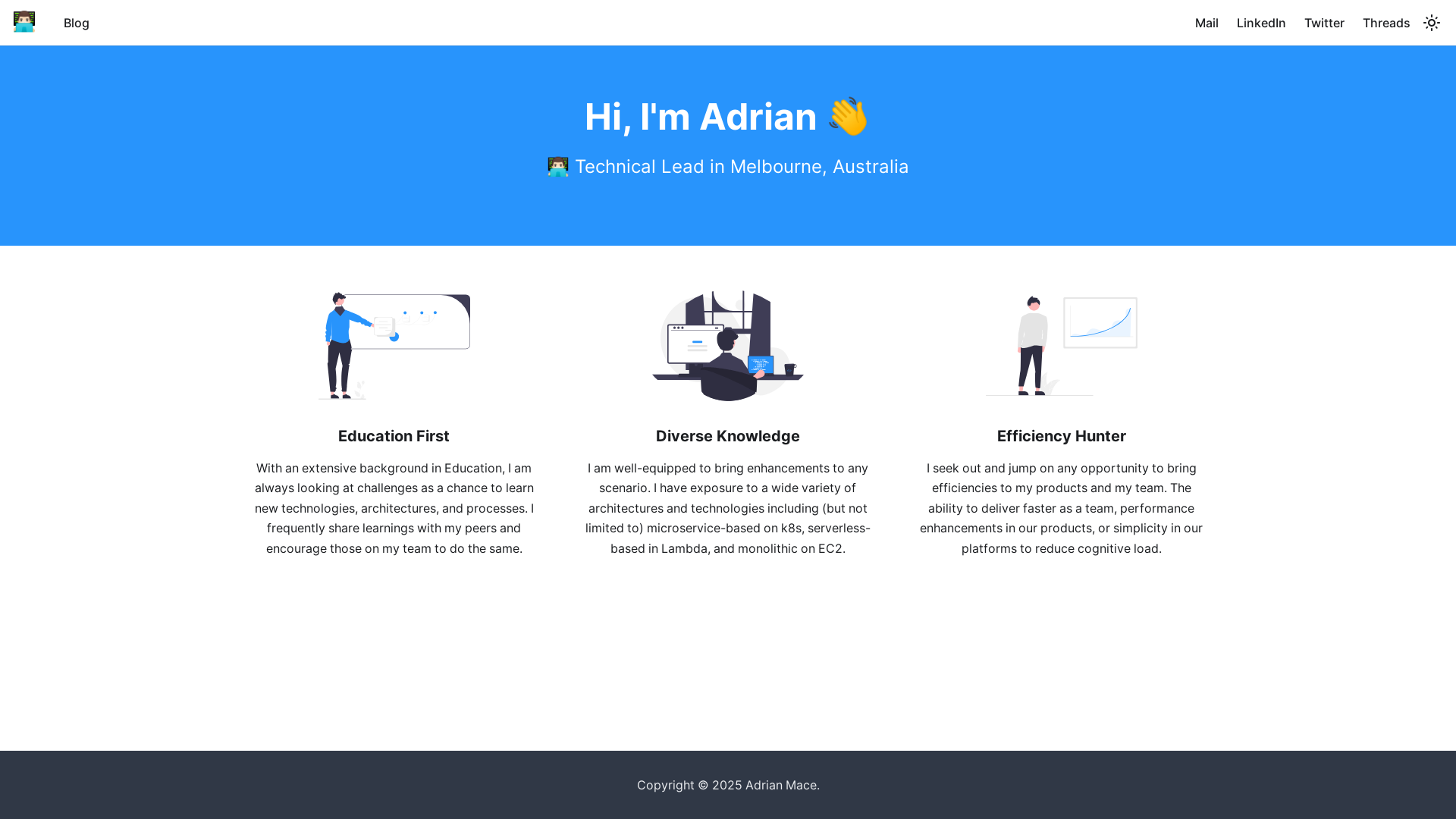 website screenshot of https://landing-page-nra.pages.dev/