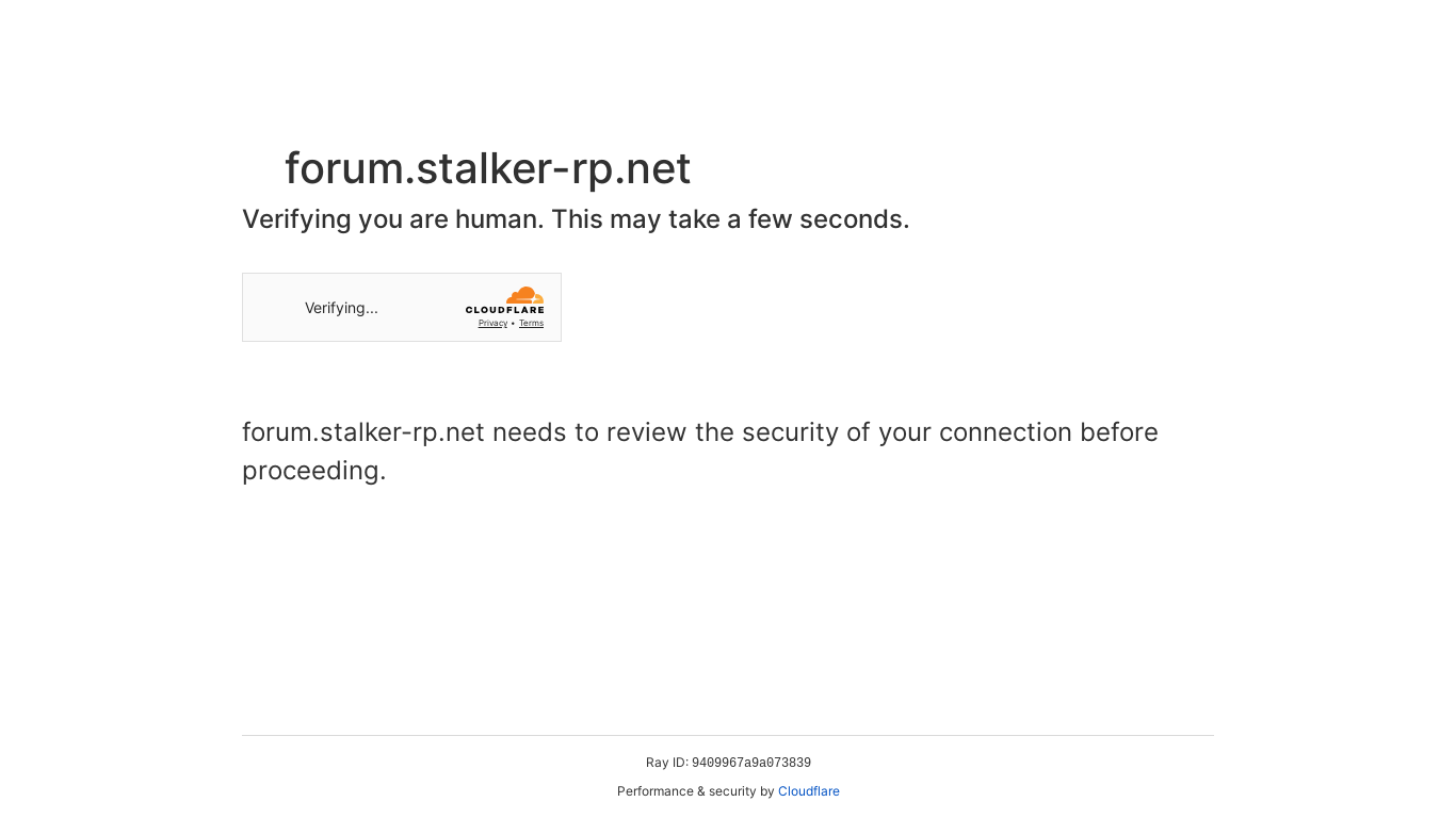 website screenshot of https://forum.stalker-rp.net/