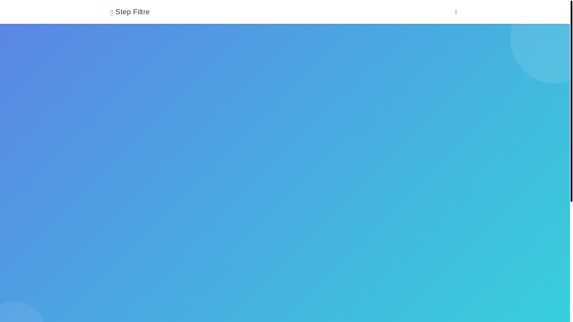 website screenshot of https://stepfiltre.com.tr/