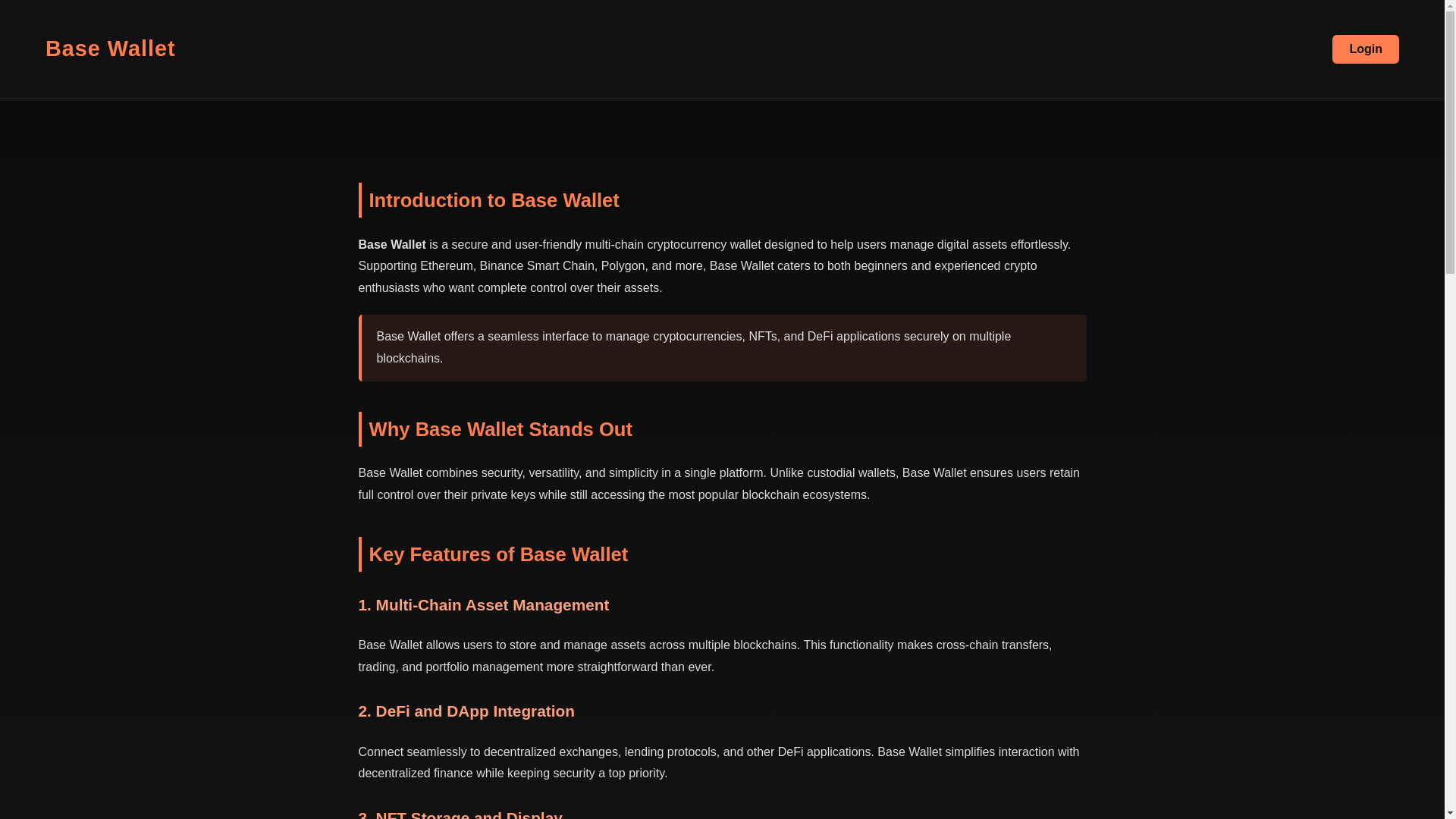 website screenshot of https://basewallet-en.pages.dev/
