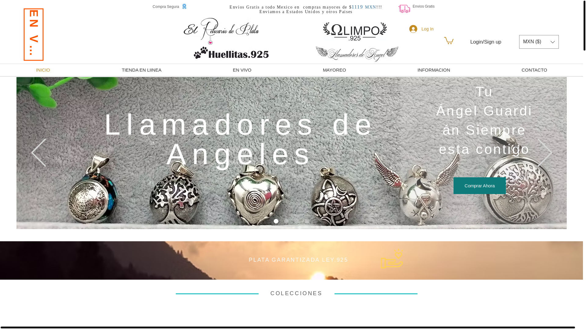 website screenshot of https://forjadoenplata.com/