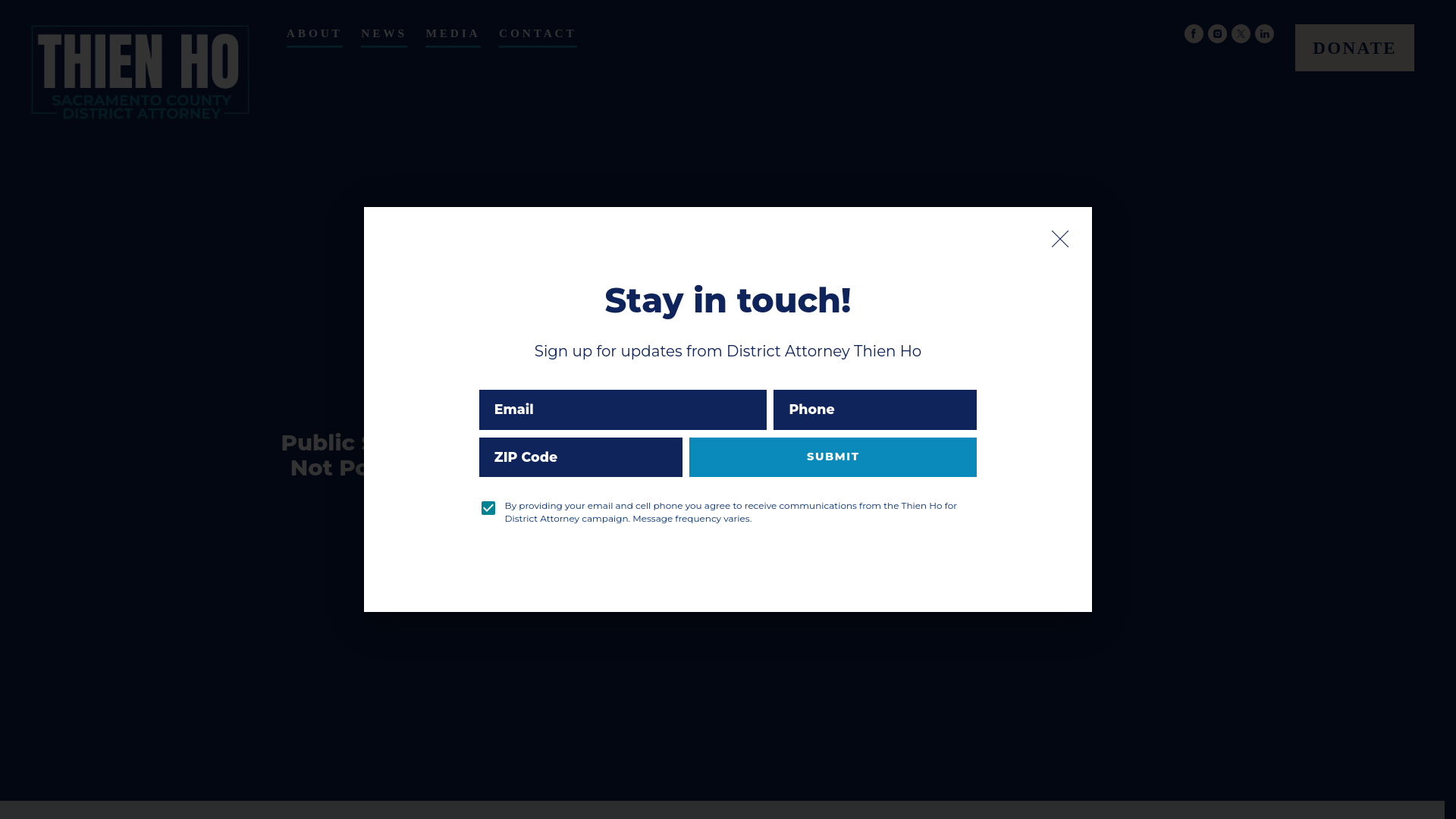 website screenshot of https://thienho4ca.com/