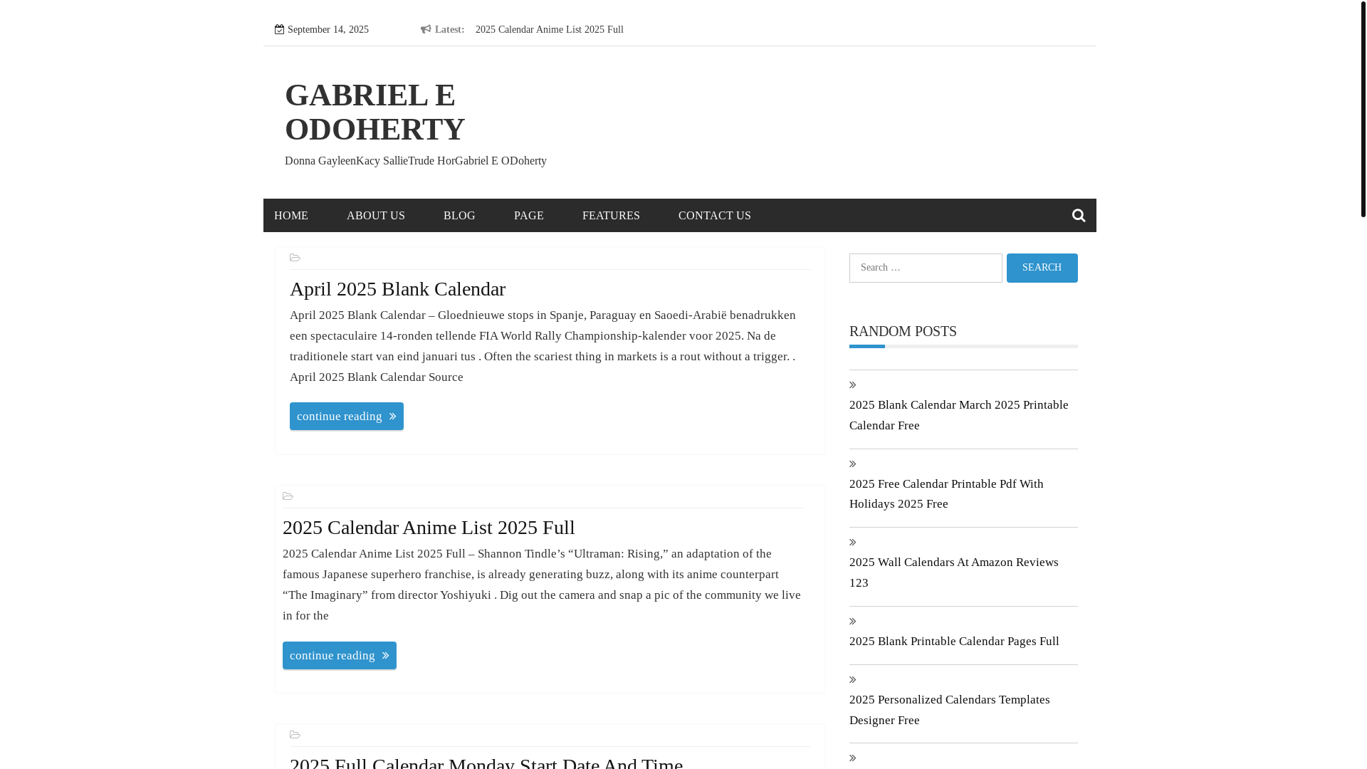 website screenshot of https://gabrieleodoherty.pages.dev/
