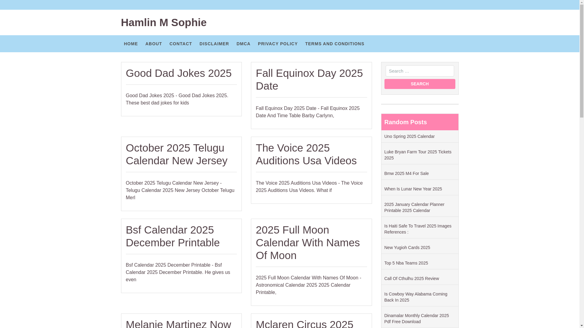 website screenshot of https://hamlinmsophie.pages.dev/