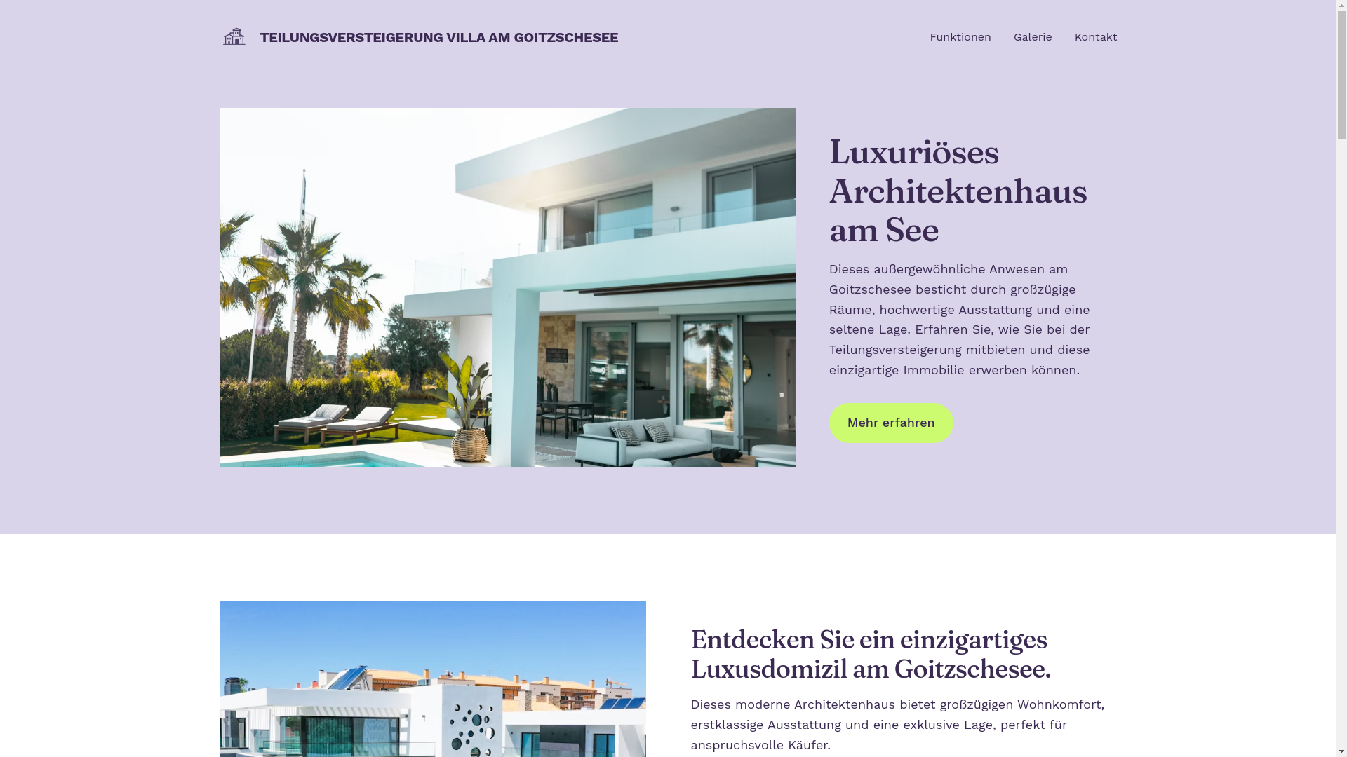 website screenshot of https://villaversteigerung.de/