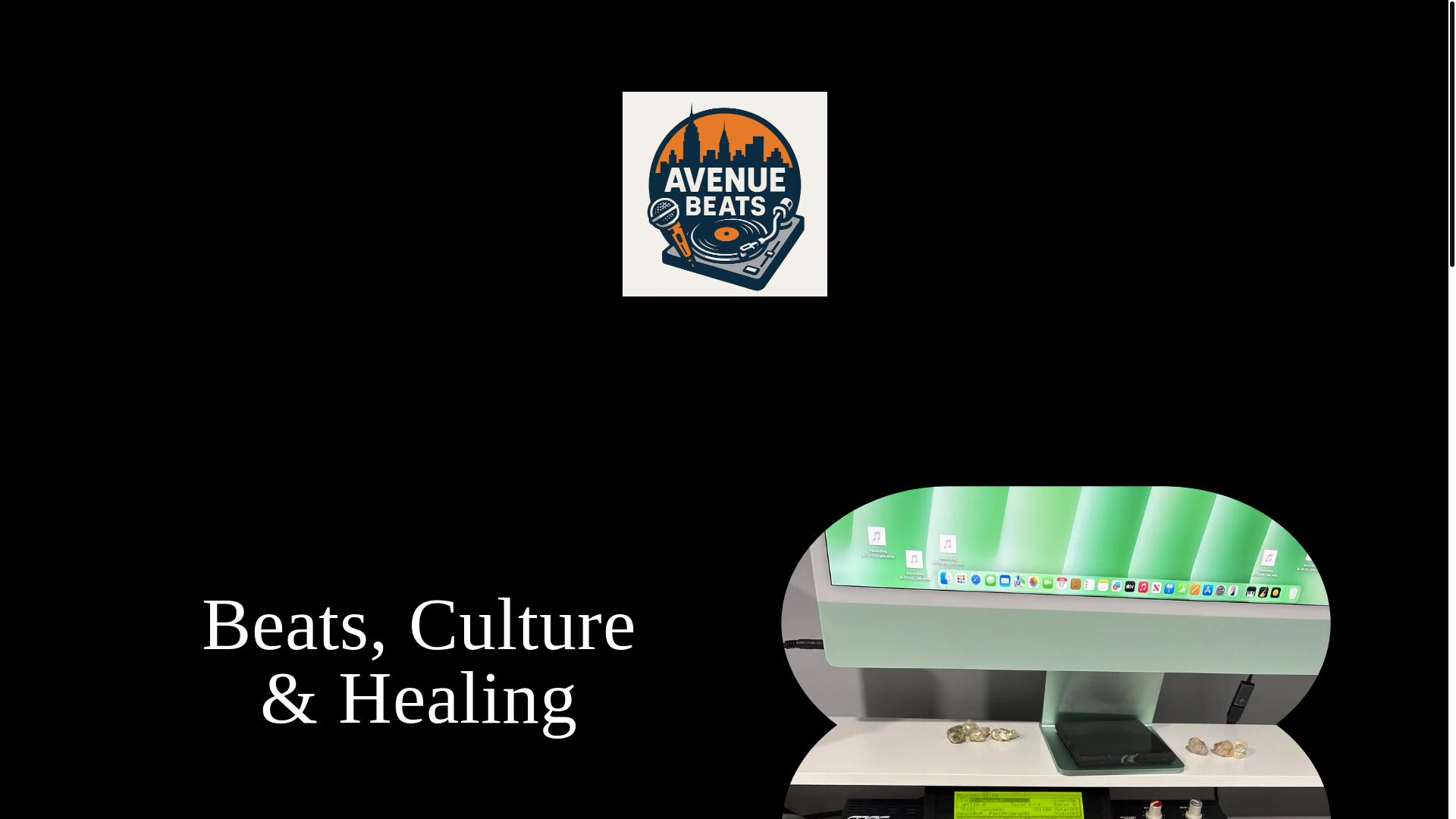 website screenshot of https://avenuebeatsllc.com/