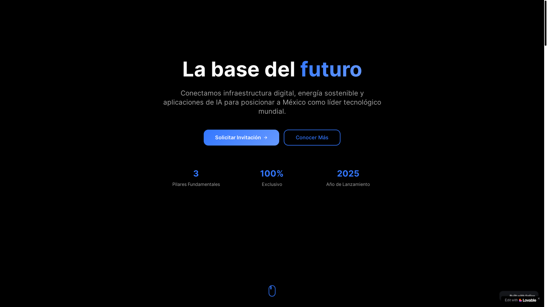 website screenshot of https://infraai.mx/