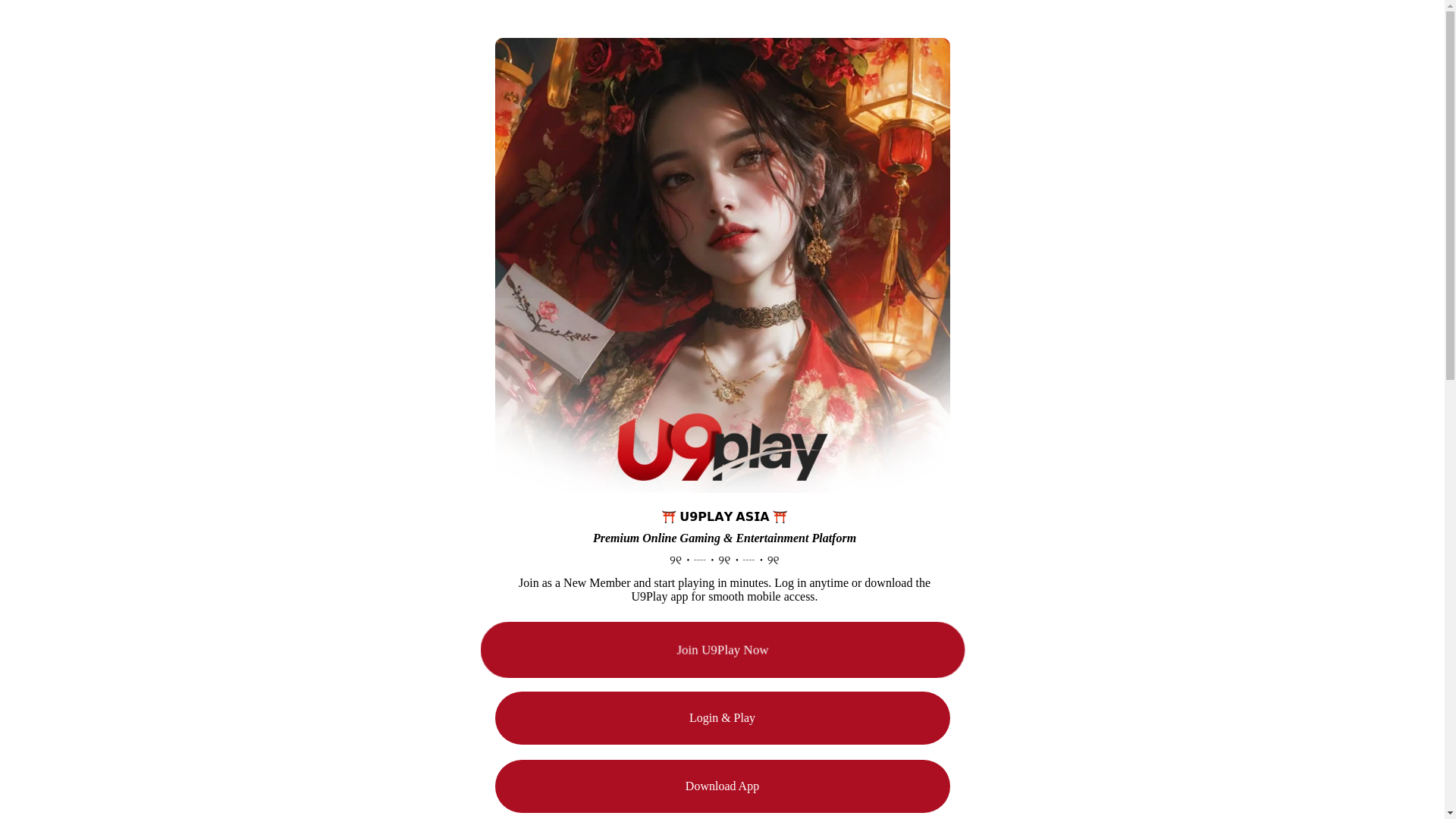 website screenshot of https://u9playasia.com/