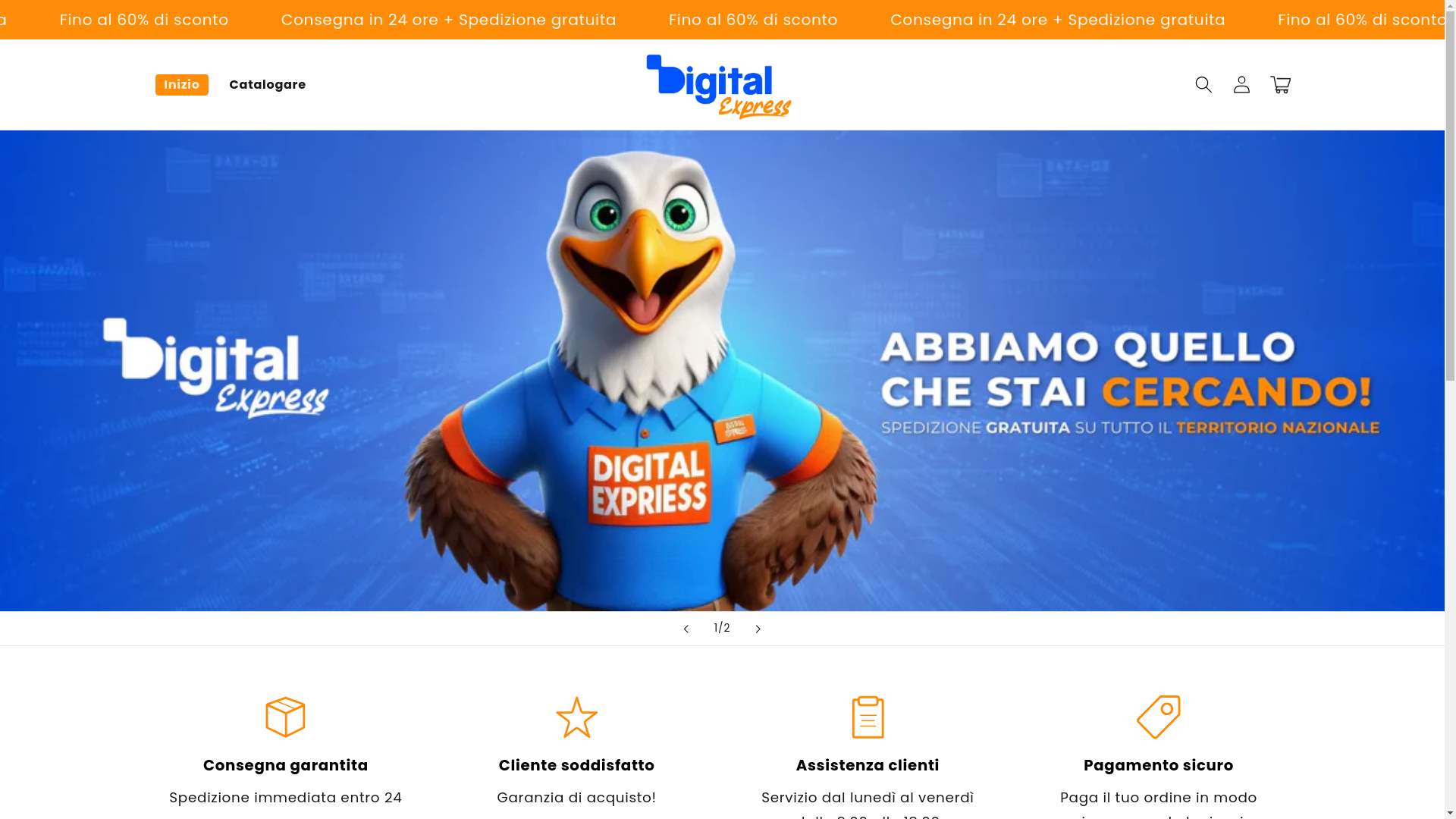 website screenshot of https://ita-digitalexpress3.store/
