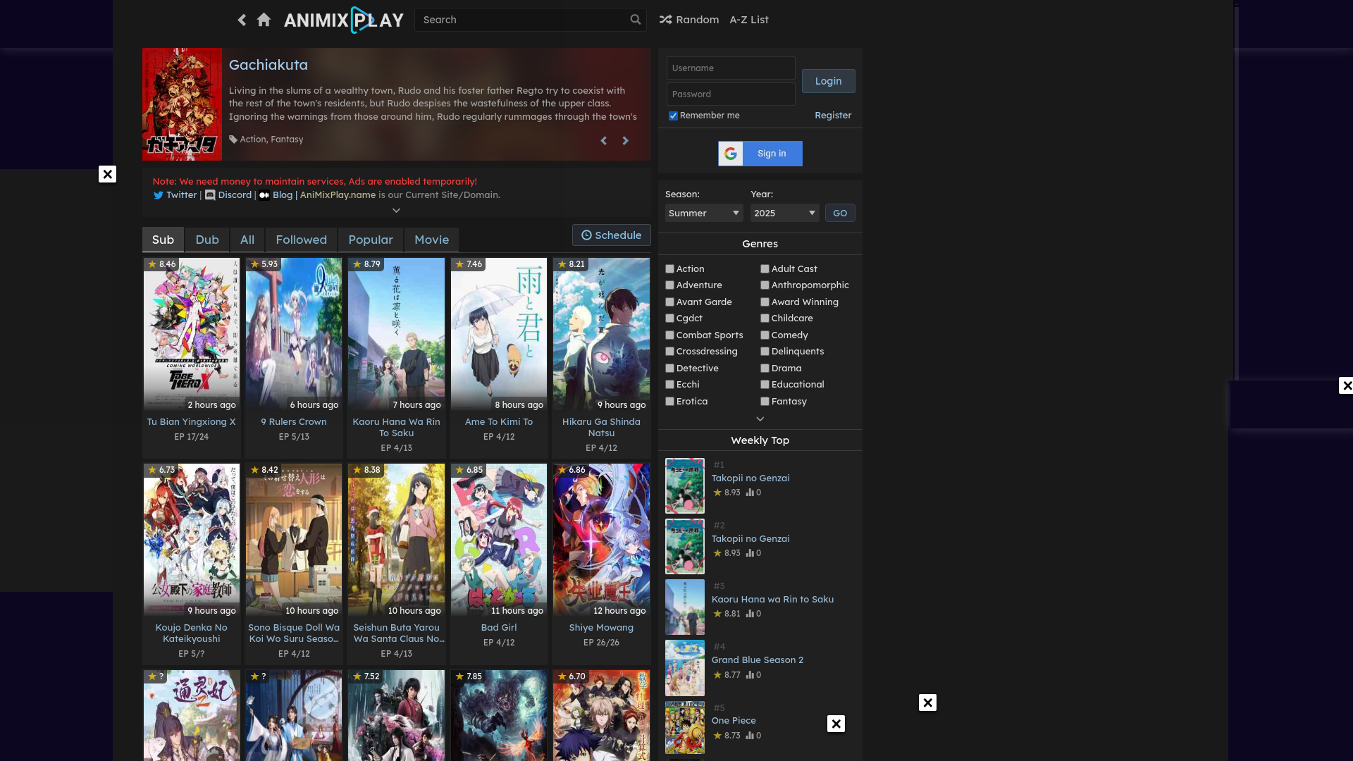 website screenshot of https://hianiwatch.pages.dev/