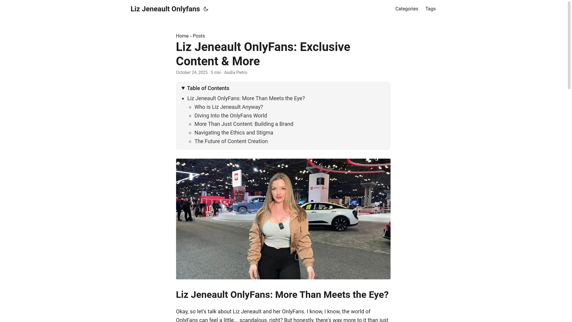 website screenshot of https://liz-jeneault-onlyfans.pages.dev/