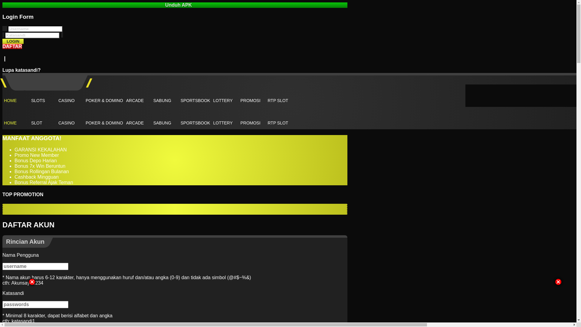 website screenshot of https://saya-datanglagi.pages.dev/