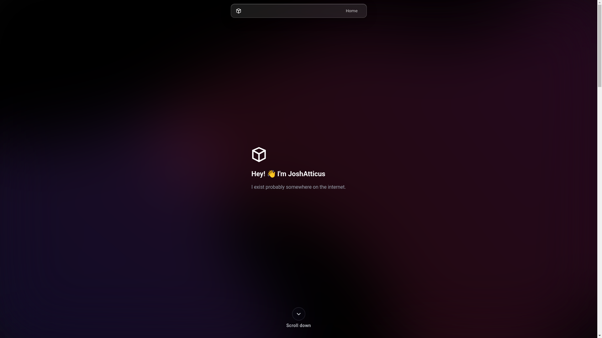 website screenshot of https://joshatticus-website.pages.dev/