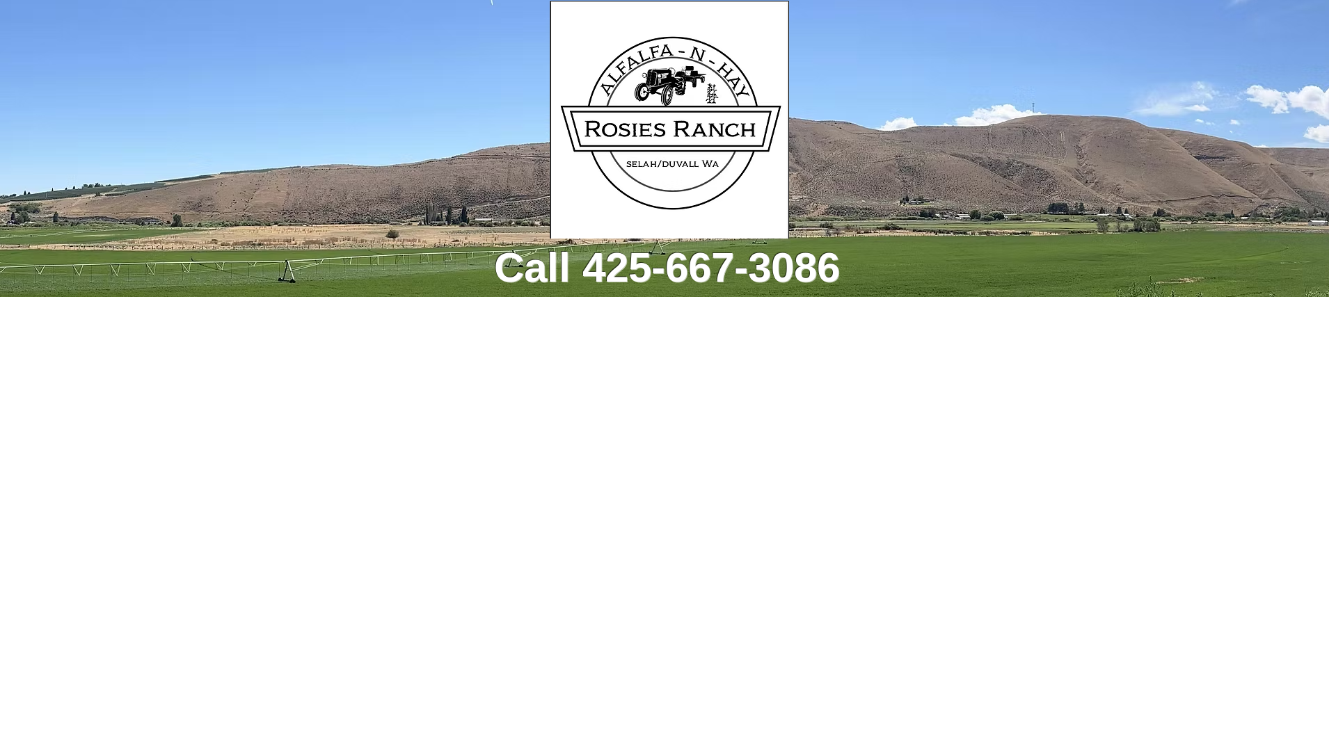 website screenshot of https://rosiesranchwa.com/