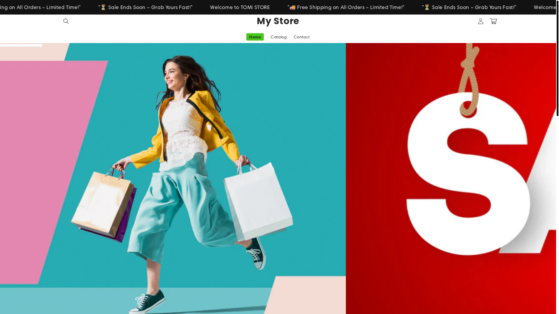 website screenshot of https://khusbocollection.store/