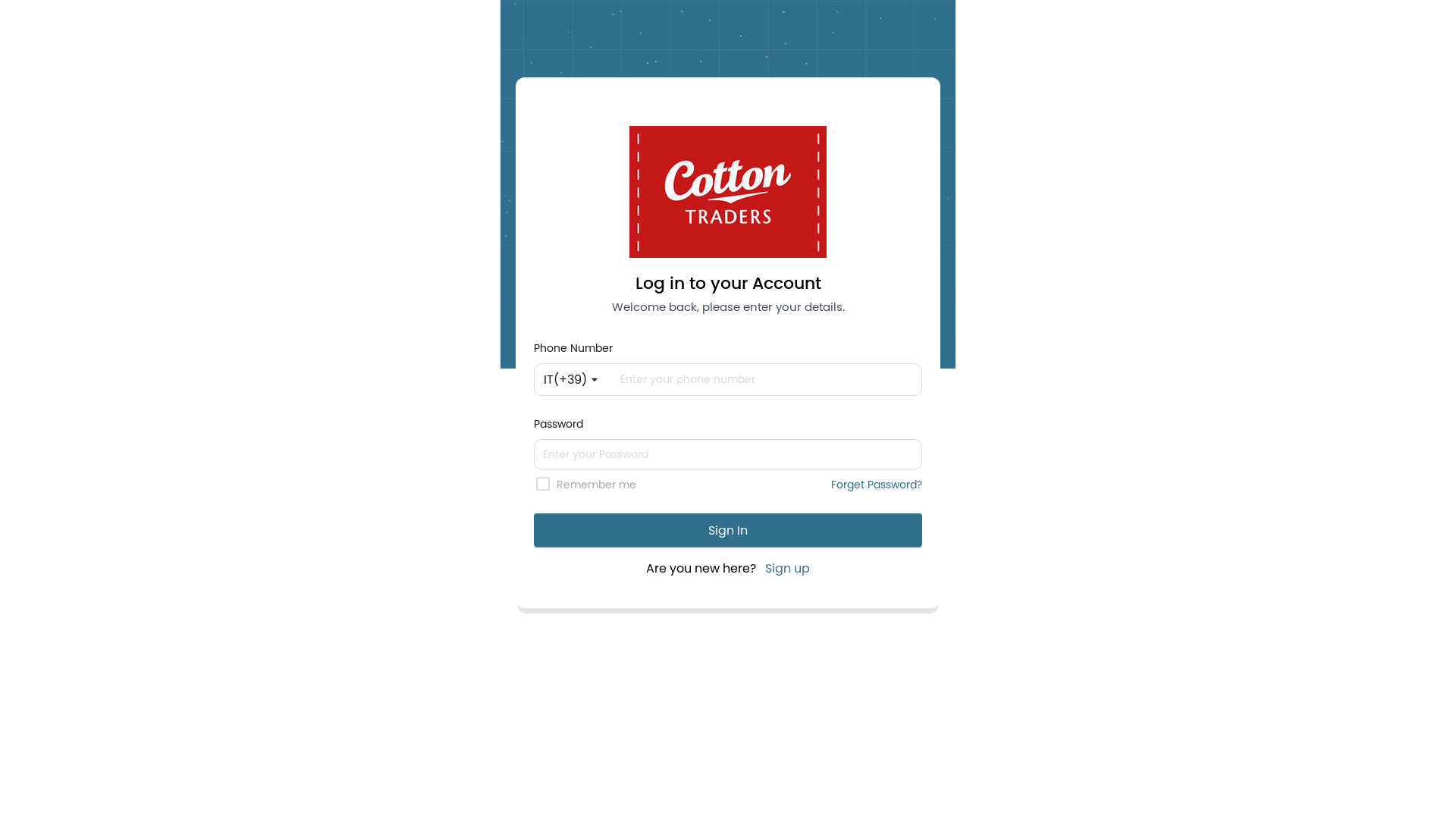 website screenshot of https://cottontraders-v2-ukhy.pages.dev/