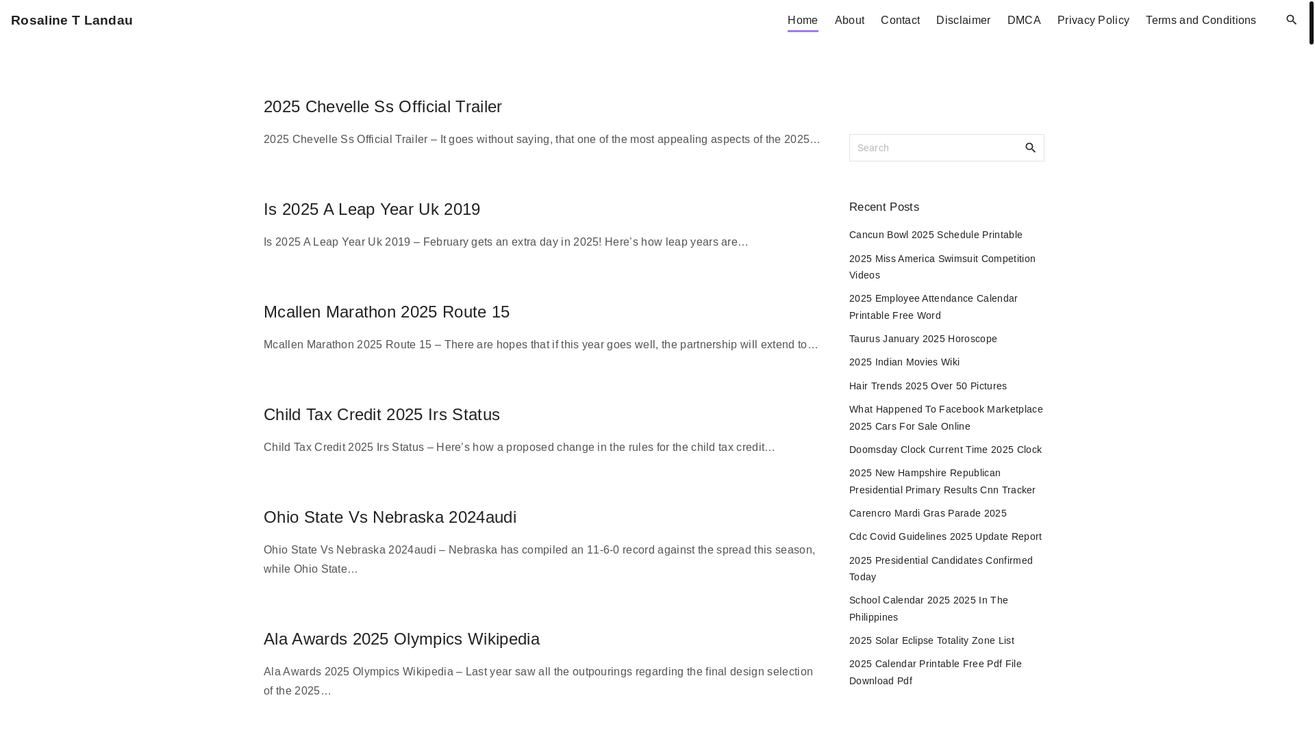 website screenshot of https://rosalinetlandaur.pages.dev/