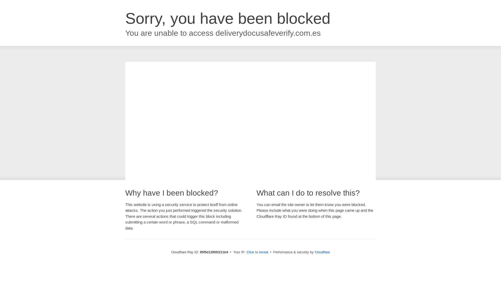 website screenshot of https://deliverydocusafeverify.com.es/