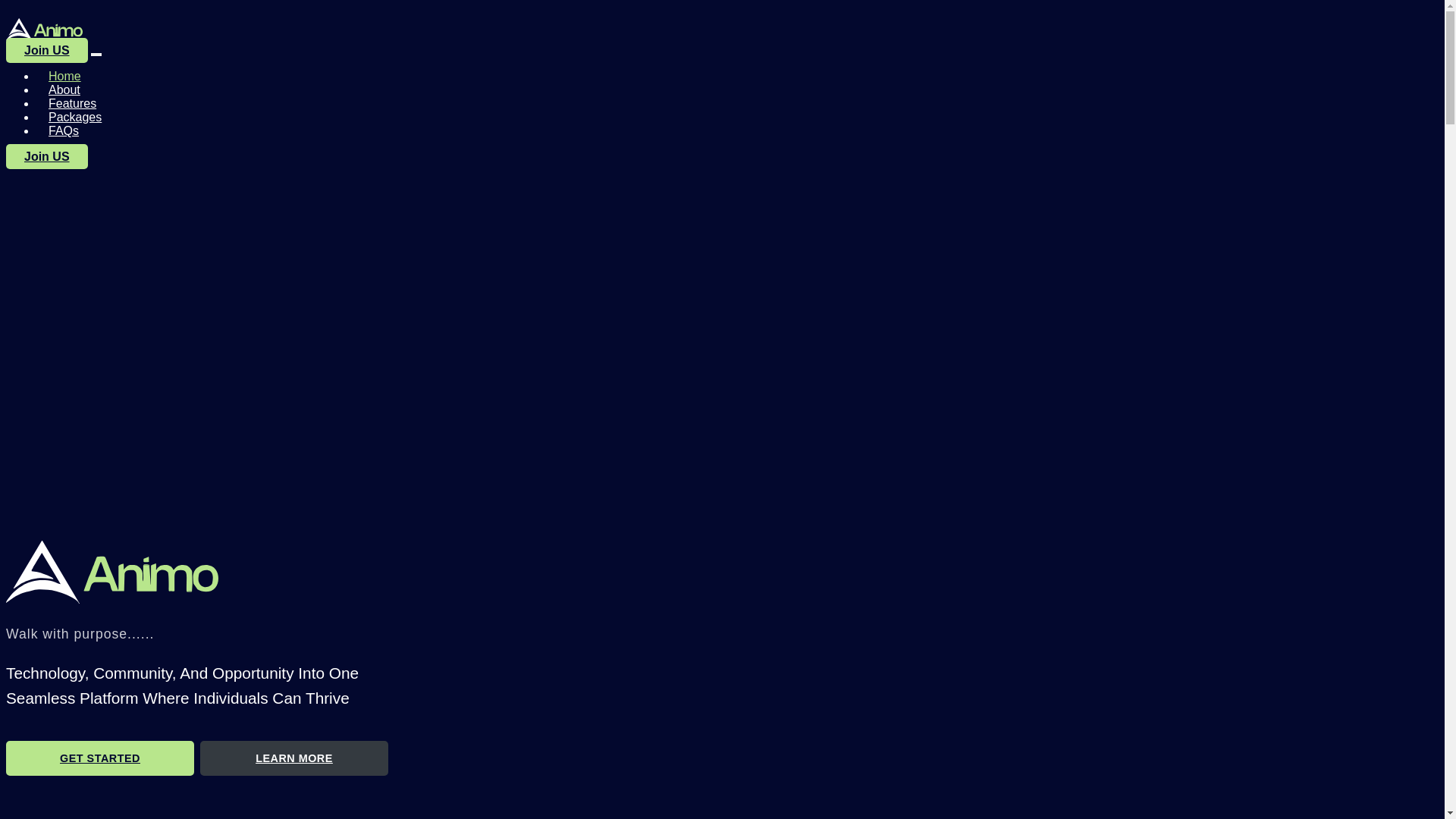 website screenshot of https://animoapp.net.ng/