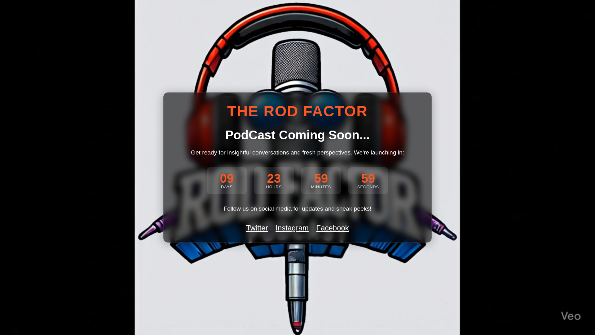 website screenshot of https://therodfactor.com/