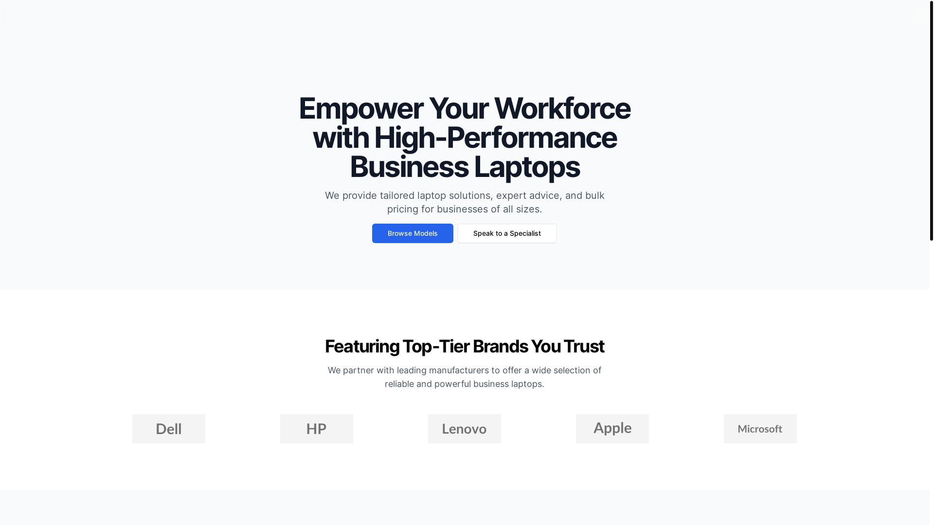 website screenshot of https://cloudpartnersltd.co.uk/
