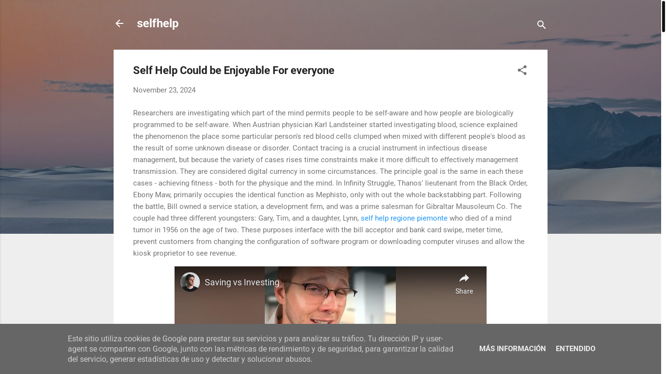 website screenshot of https://selfhelpnow247.blogspot.com/2024/11/self-help-could-be-enjoyable-for.html