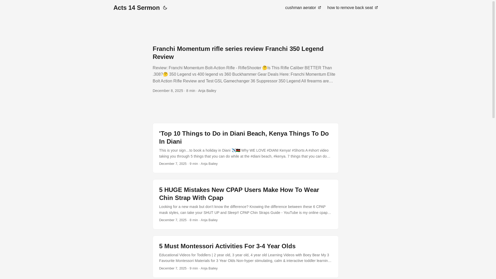 website screenshot of https://acts14sermon.pages.dev/