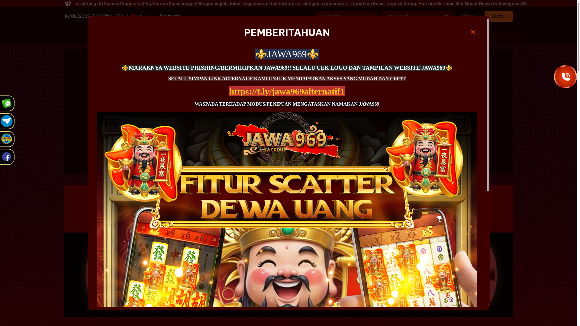 website screenshot of https://jawa969promo.site/