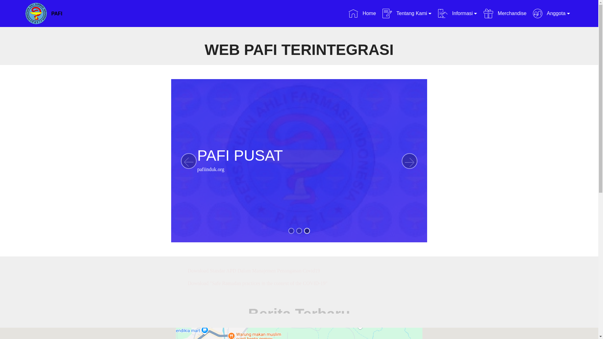 website screenshot of https://pafi-pekutatan-org.pages.dev/