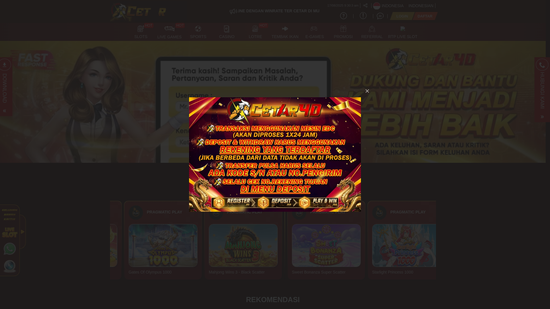 website screenshot of https://cetar4dtop7.org/
