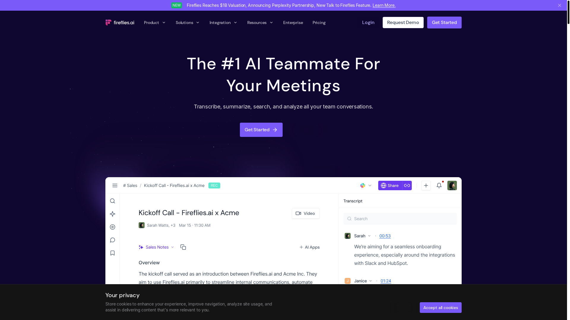 website screenshot of https://trytersenow.com/