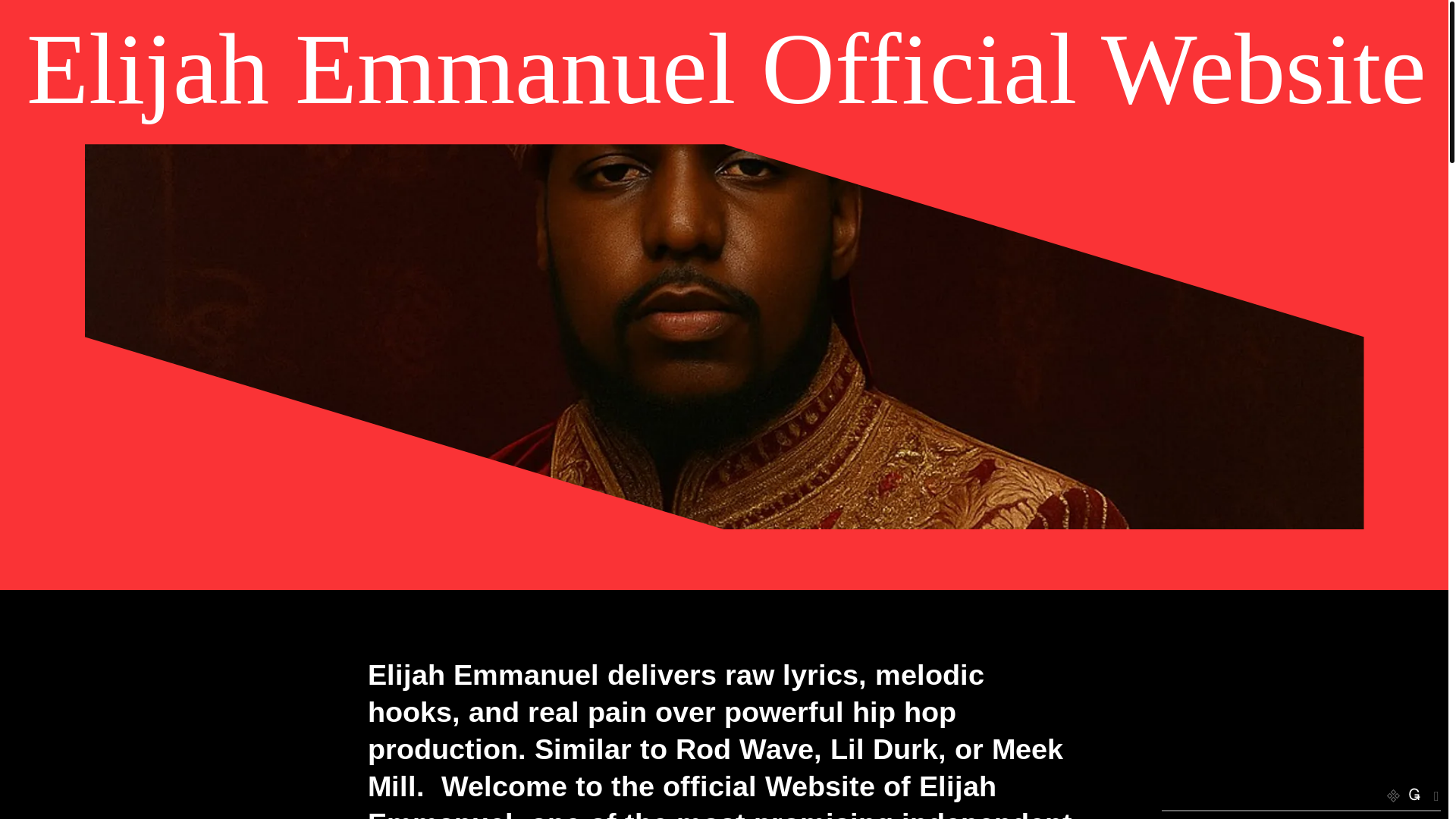 website screenshot of https://realelijah.com/