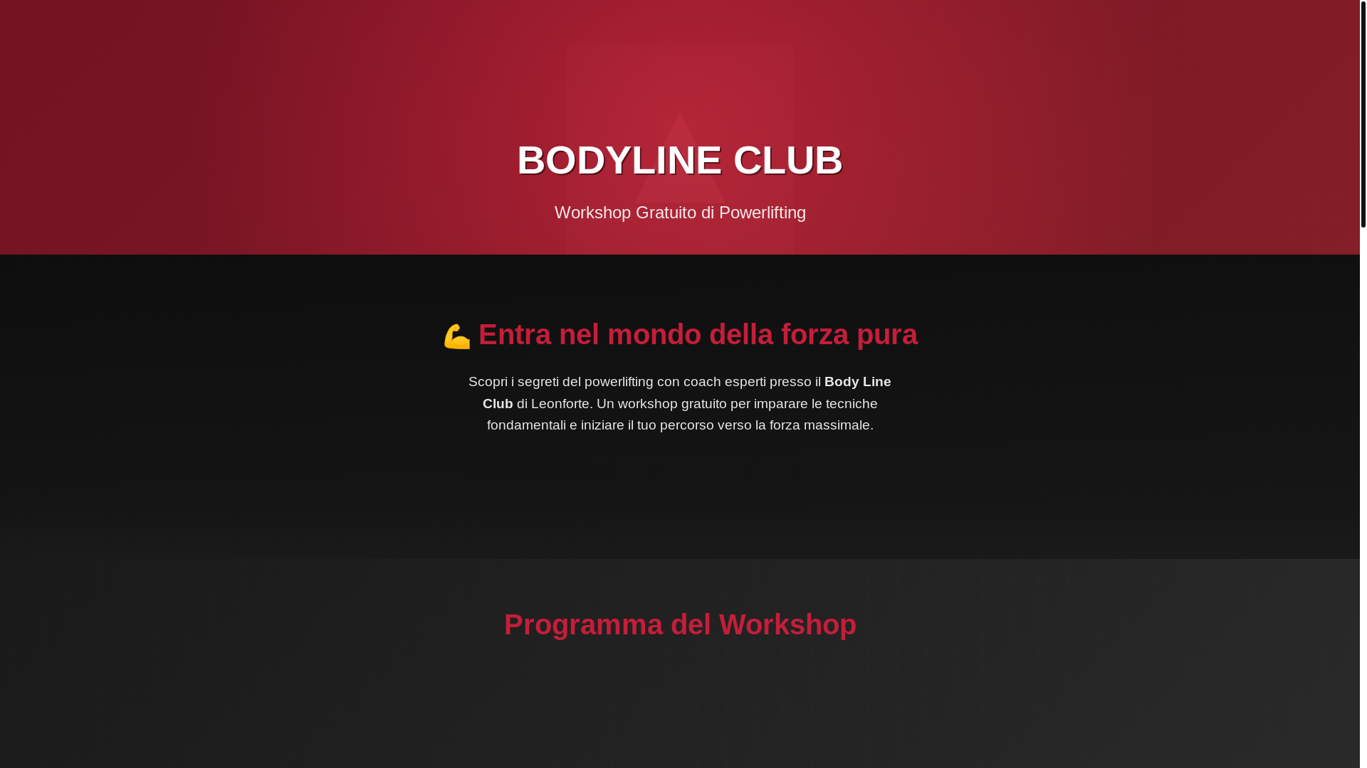 website screenshot of https://bodyline.website/