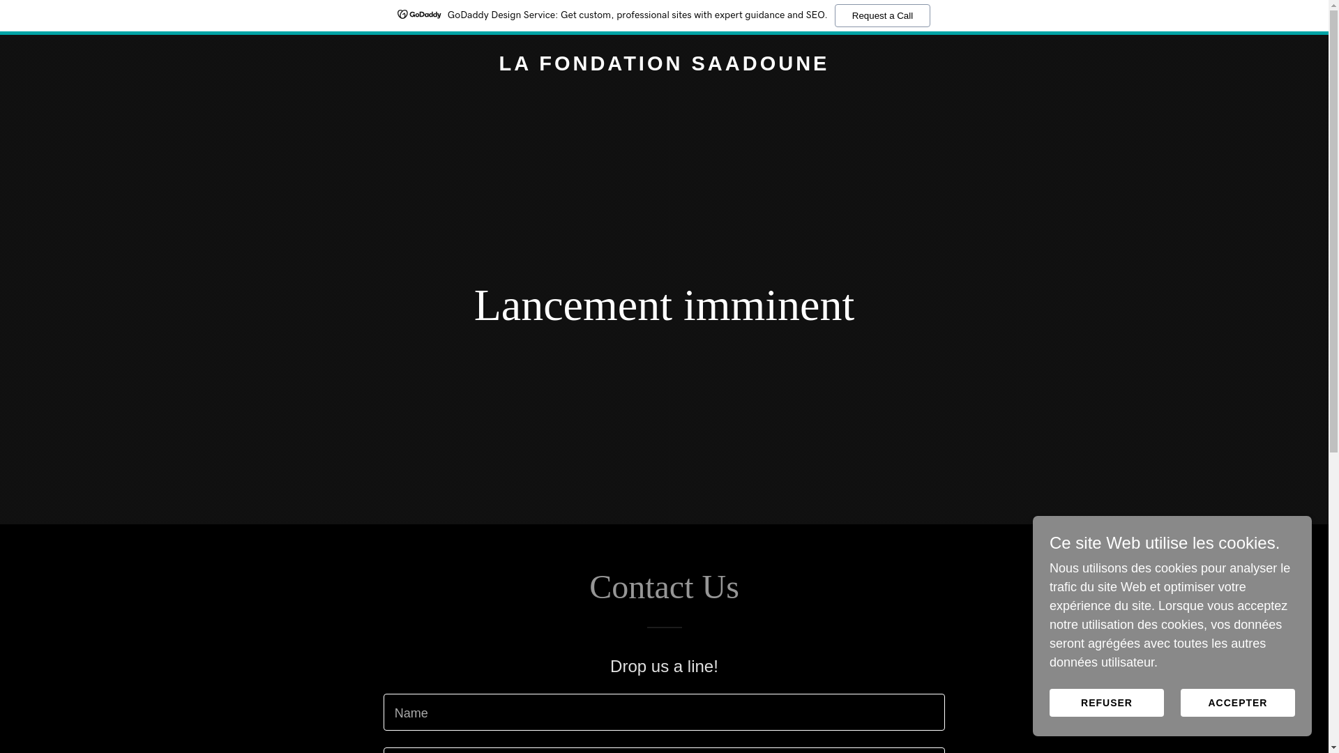 website screenshot of https://saadoune.world/