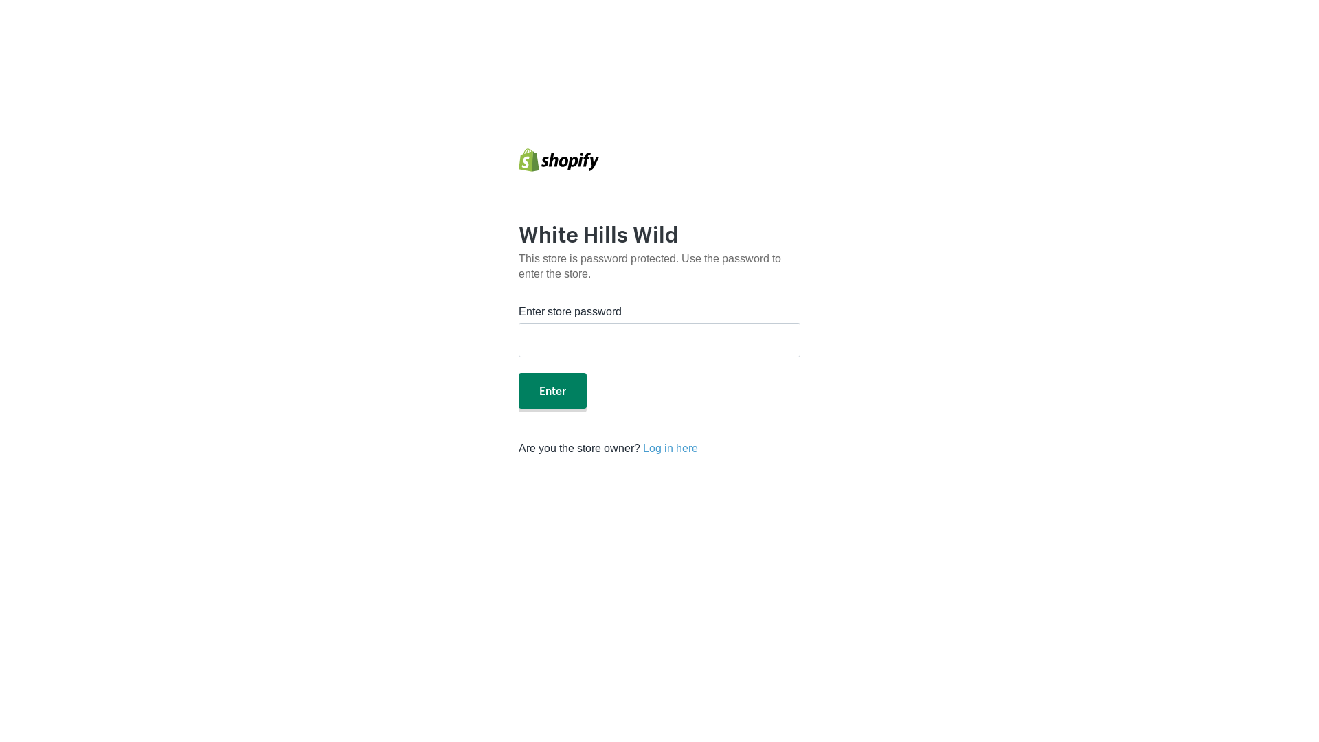 website screenshot of https://whitehillswild.com/